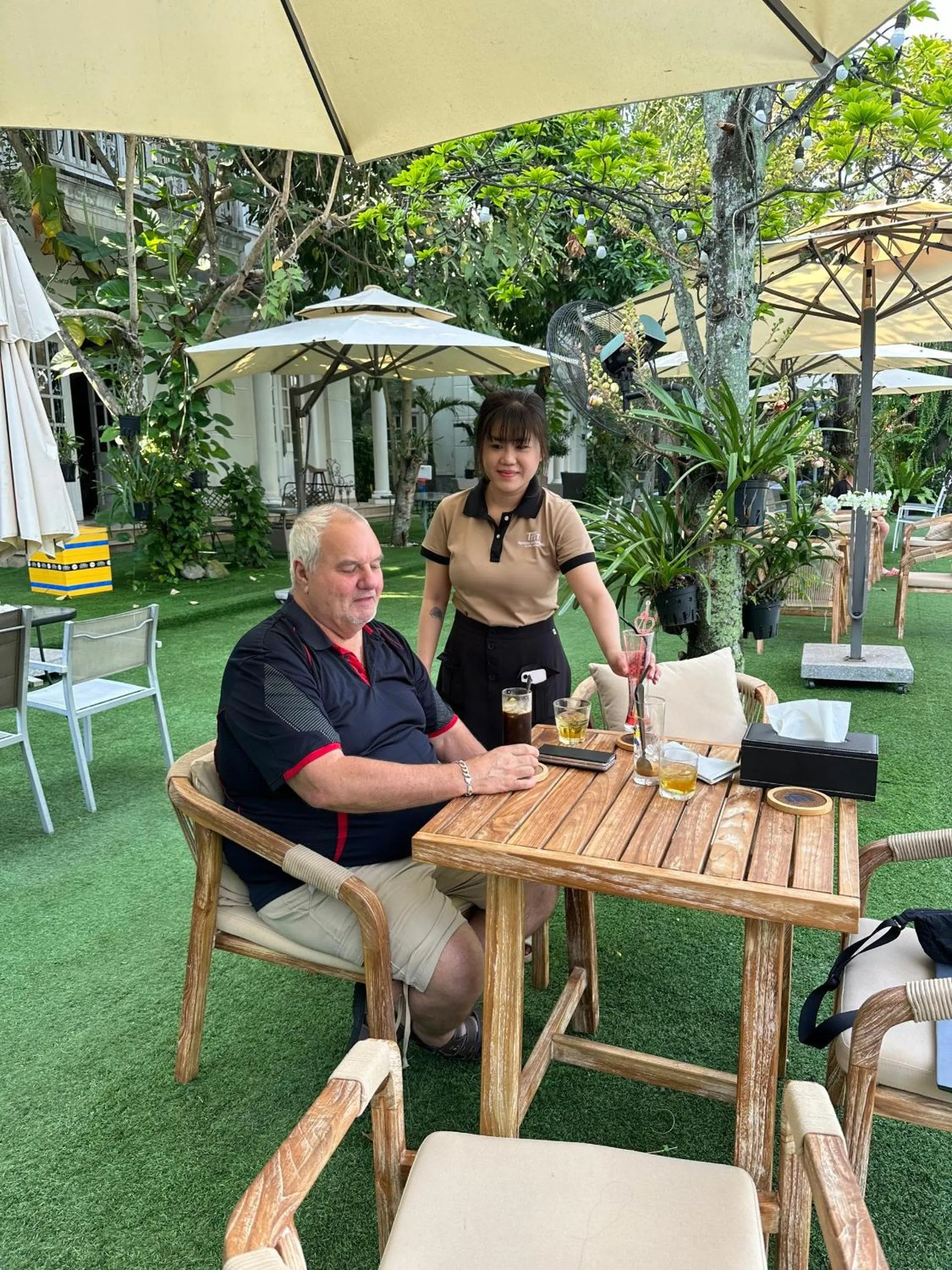 Food and drinks in Hidden Mansions Saigon Resort