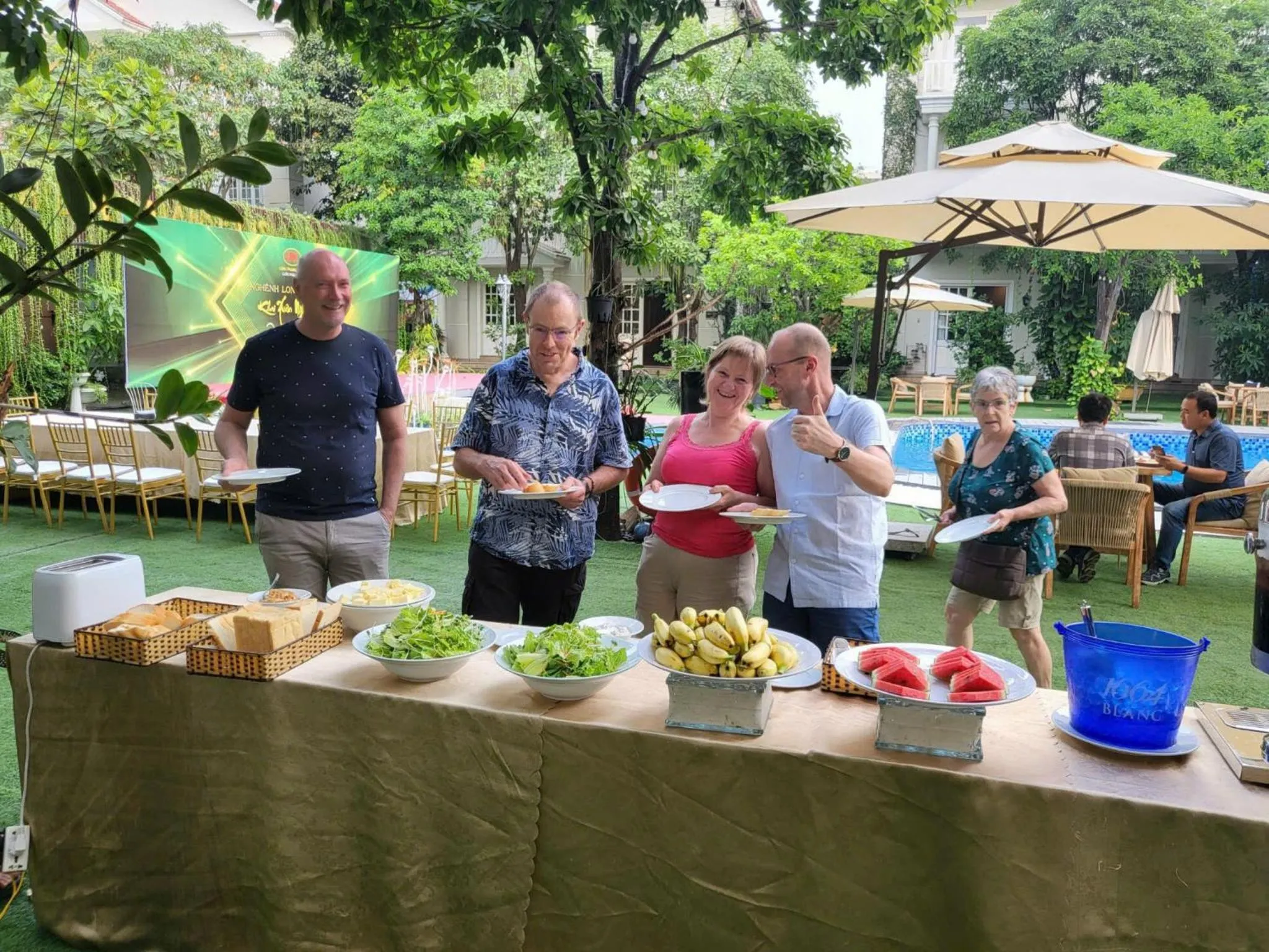 Breakfast in Hidden Mansions Saigon Resort