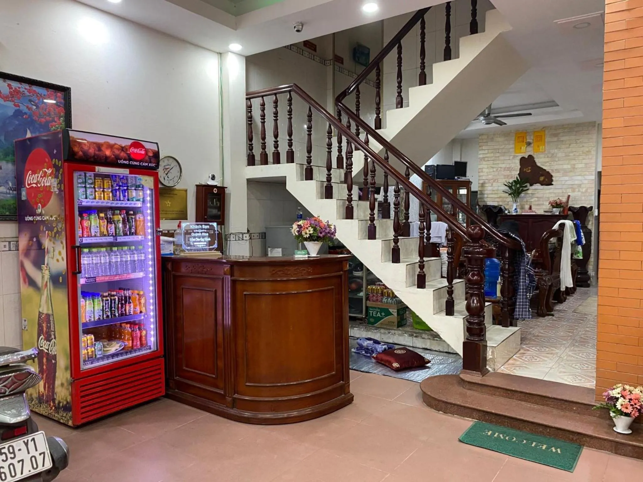 Lobby or reception in QUỲNH HOA HOTEL