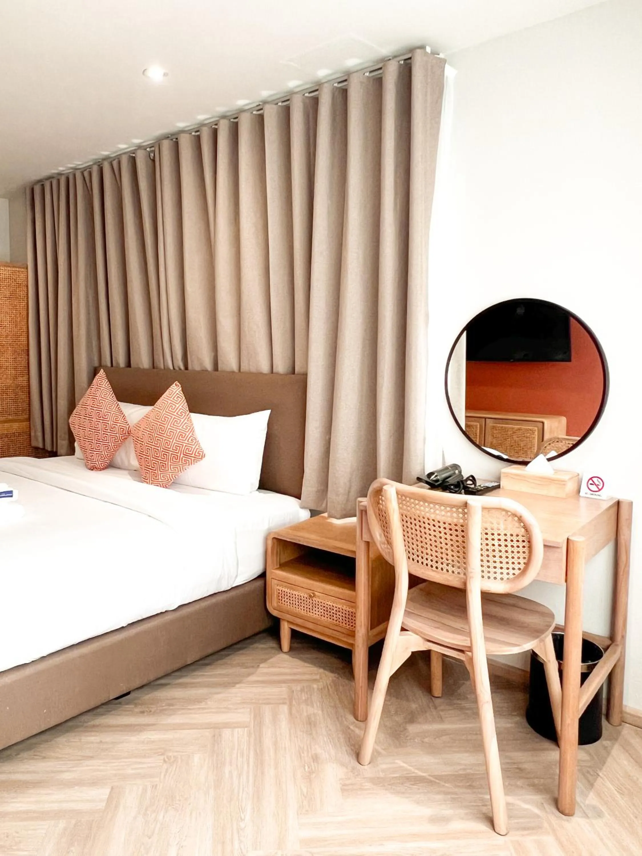 Bedroom, Bed in SO Zen Hotel Silom Bangkok