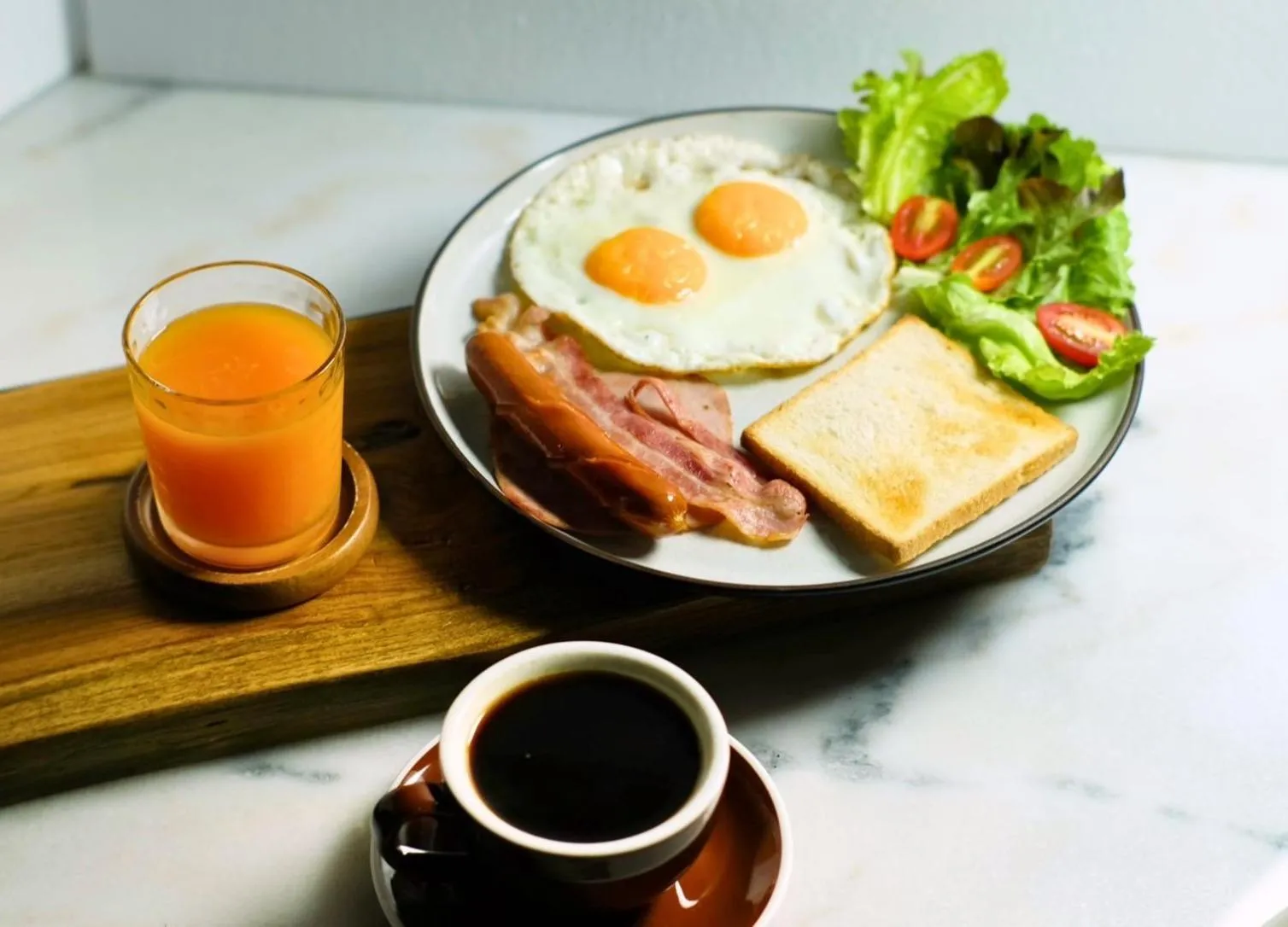 Breakfast in SO Zen Hotel Silom Bangkok