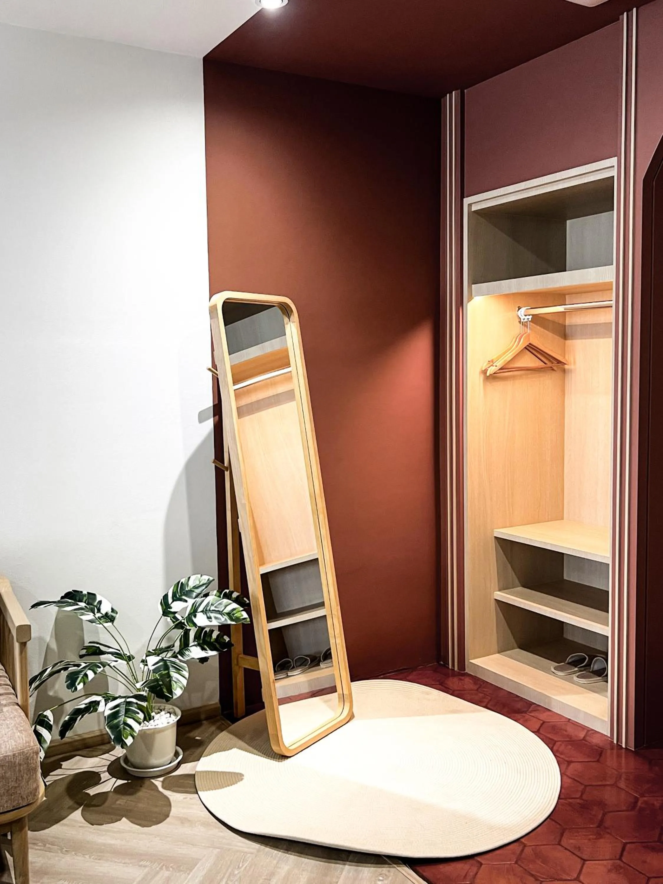 wardrobe in SO Zen Hotel Silom Bangkok