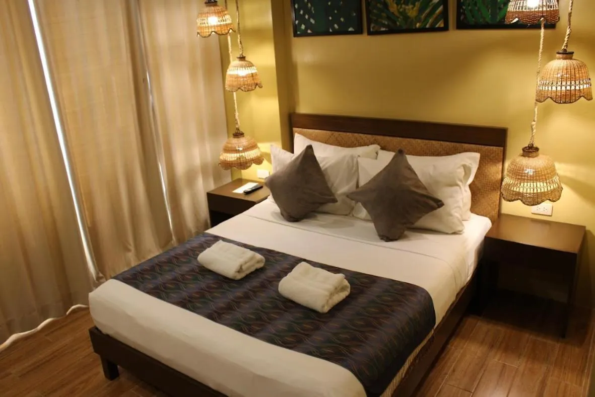 Bed in Alunsina Hotel and Spa