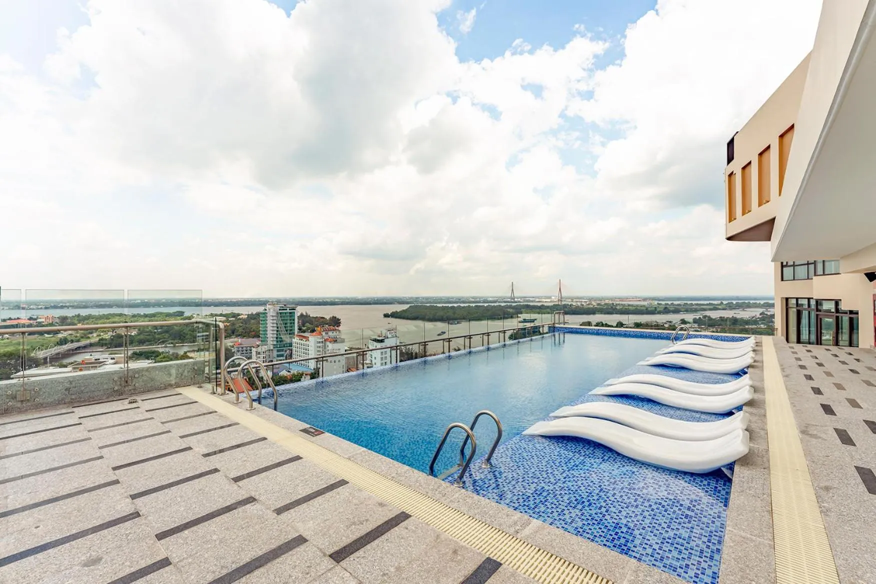 Swimming pool in Charmant Suites a Boutique Hotel Can Tho