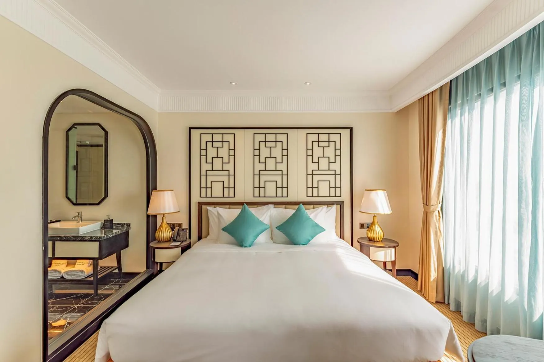 Bedroom, Bed in Charmant Suites a Boutique Hotel Can Tho