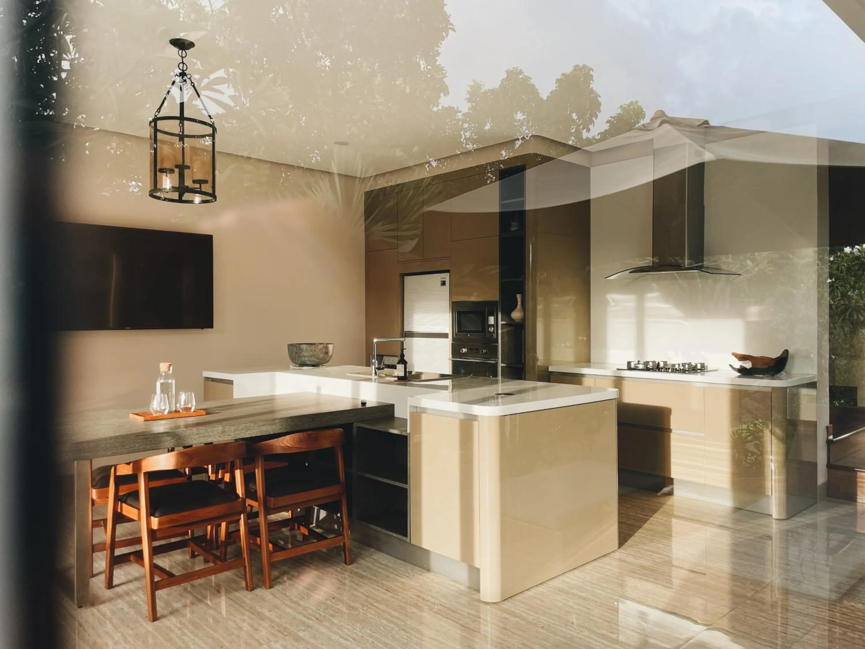 Kitchen or kitchenette in Kula Kara Villas Uluwatu