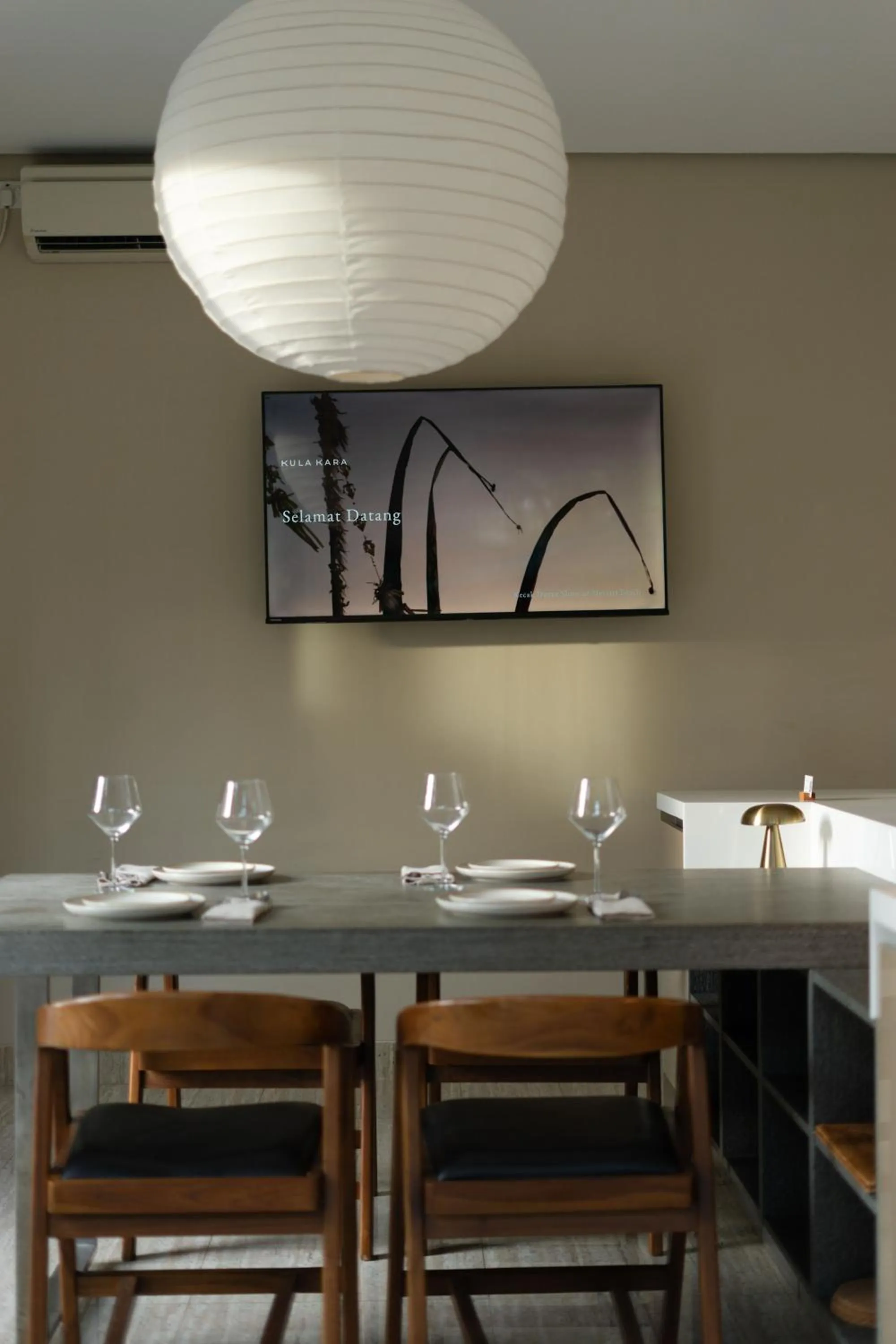 Kitchen or kitchenette in Kula Kara Villas Uluwatu