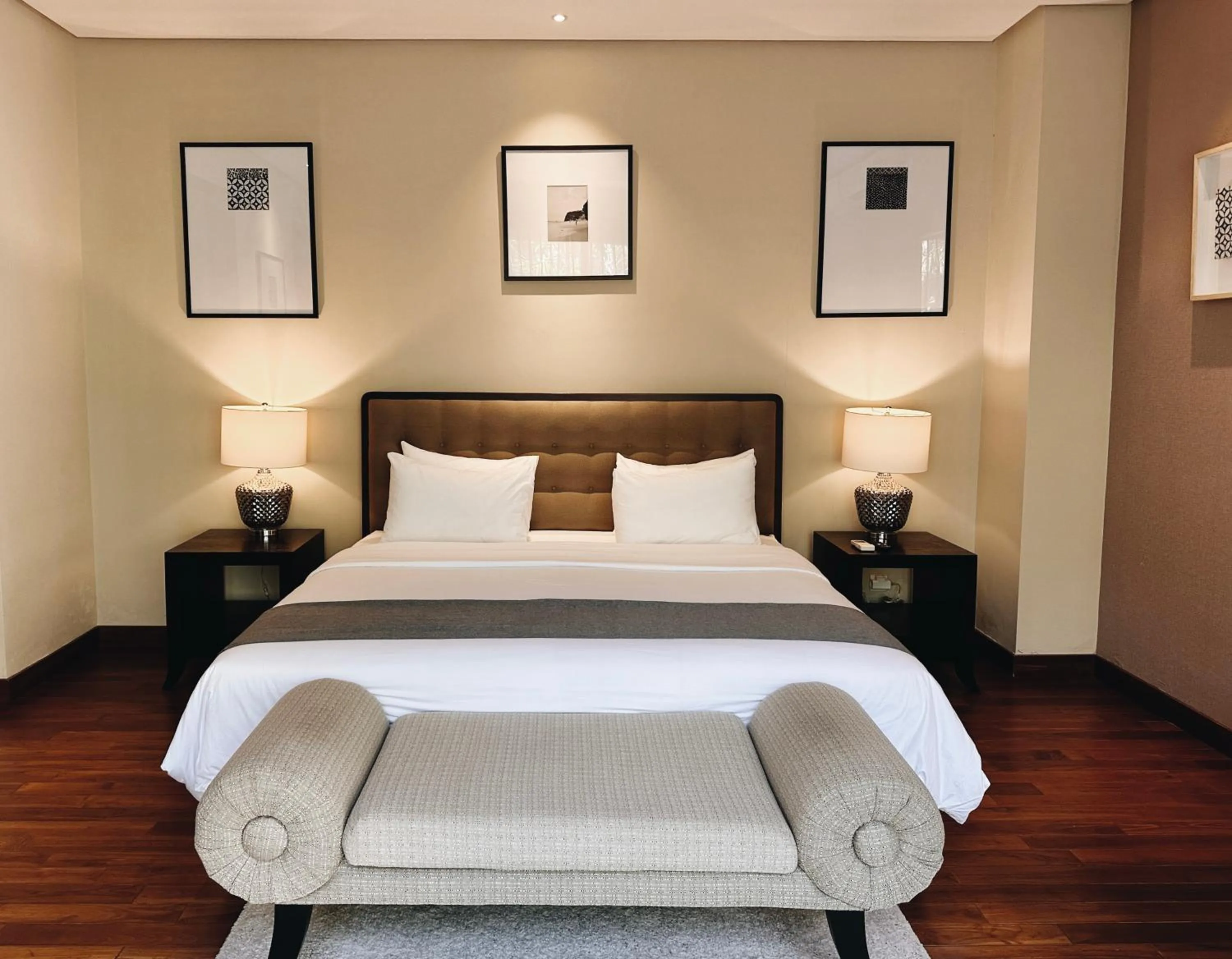 Bed in Kula Kara Villas Uluwatu