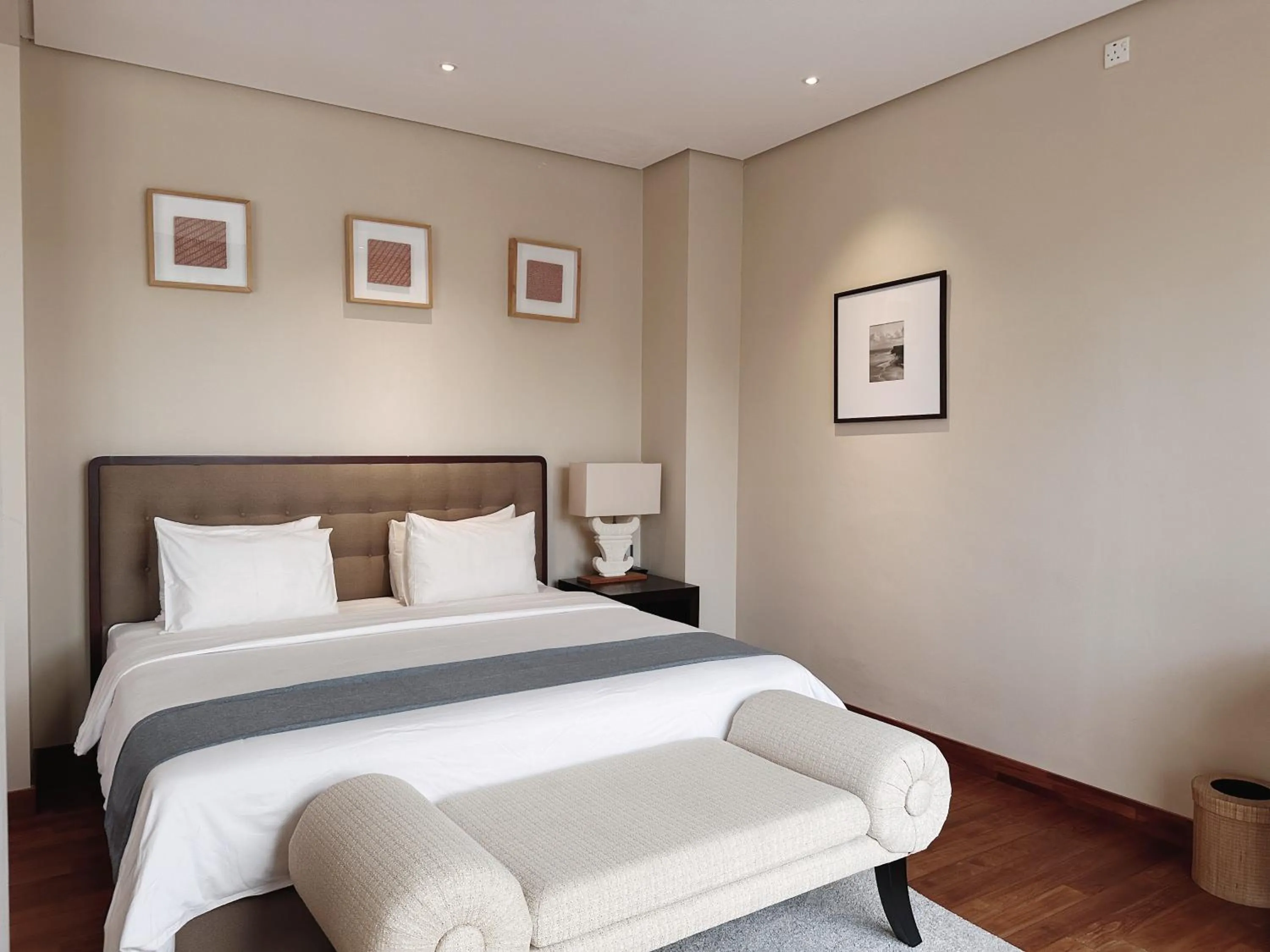 Bed in Kula Kara Villas Uluwatu