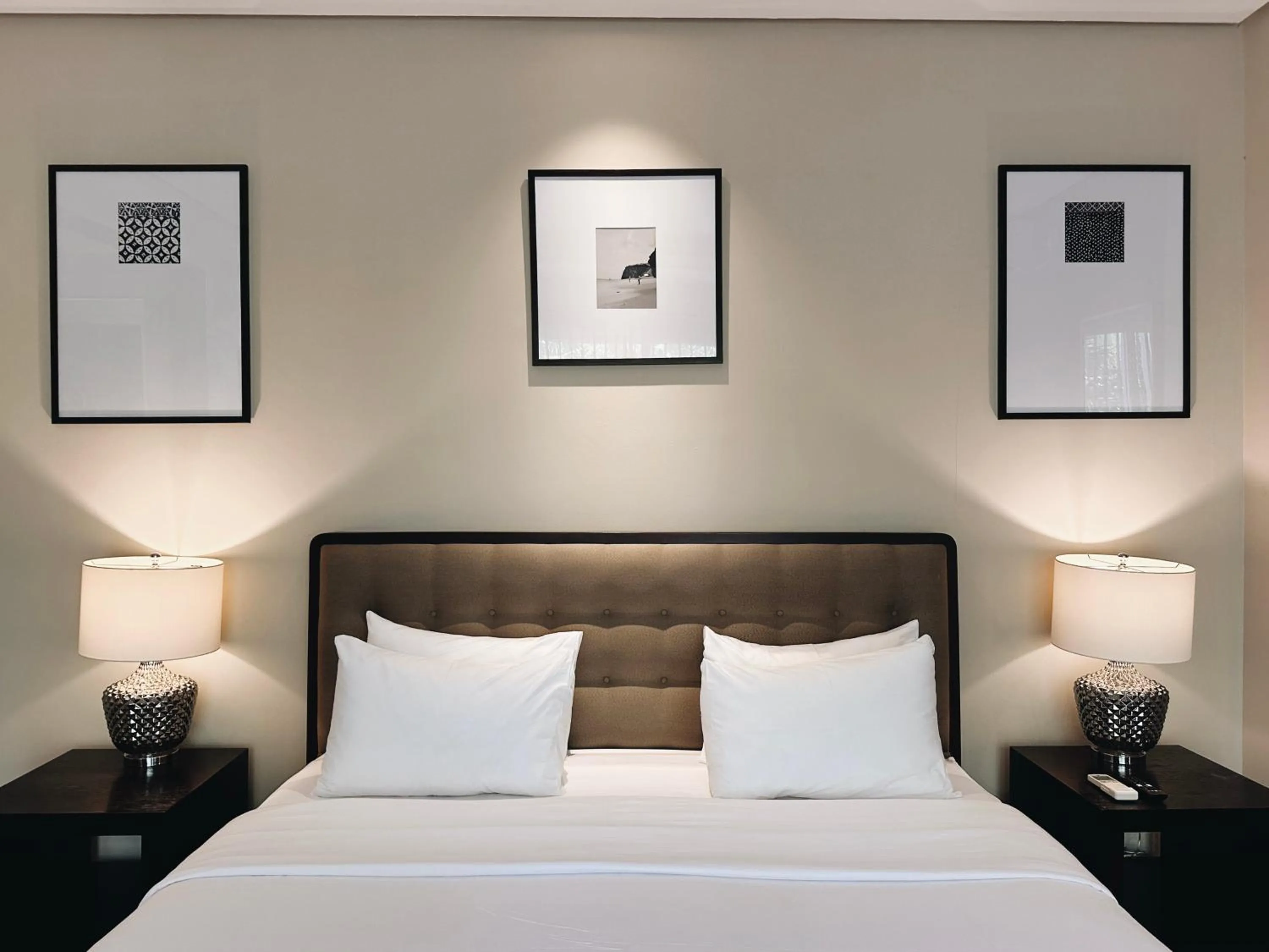 Bed in Kula Kara Villas Uluwatu