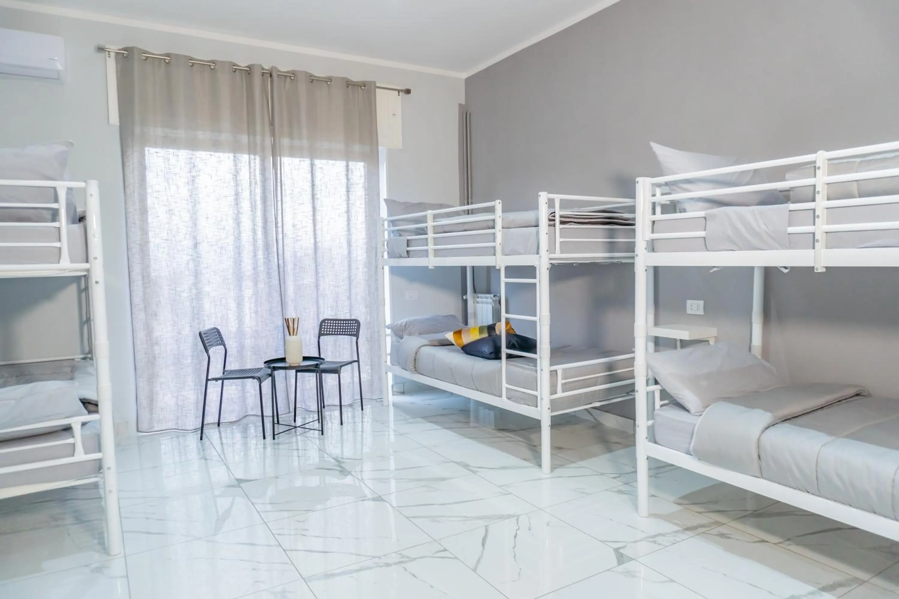 Bedroom, Bed in Hostel Partenope