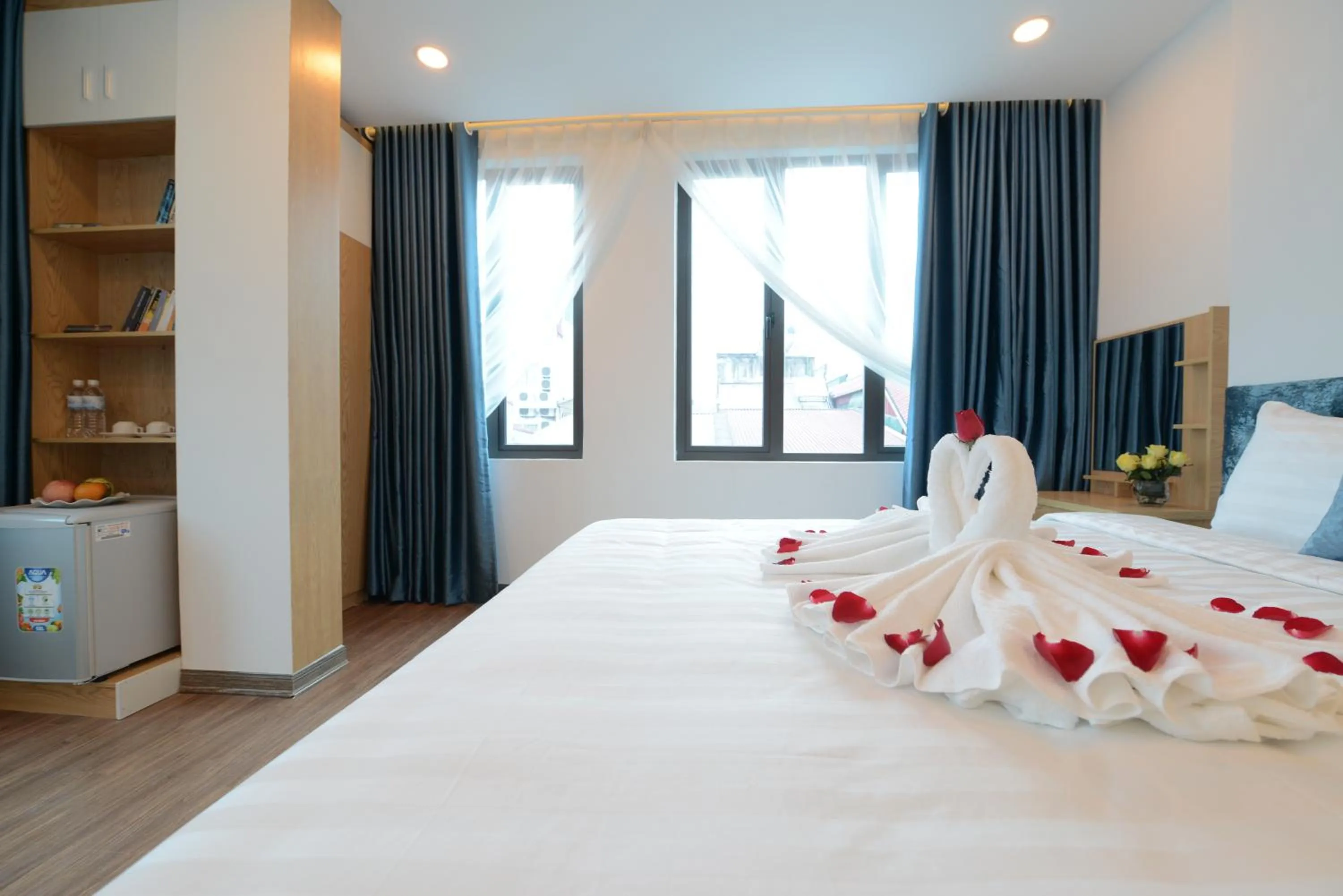 Photo of the whole room, Bed in Hanoi Prime Garden Hotel & Spa