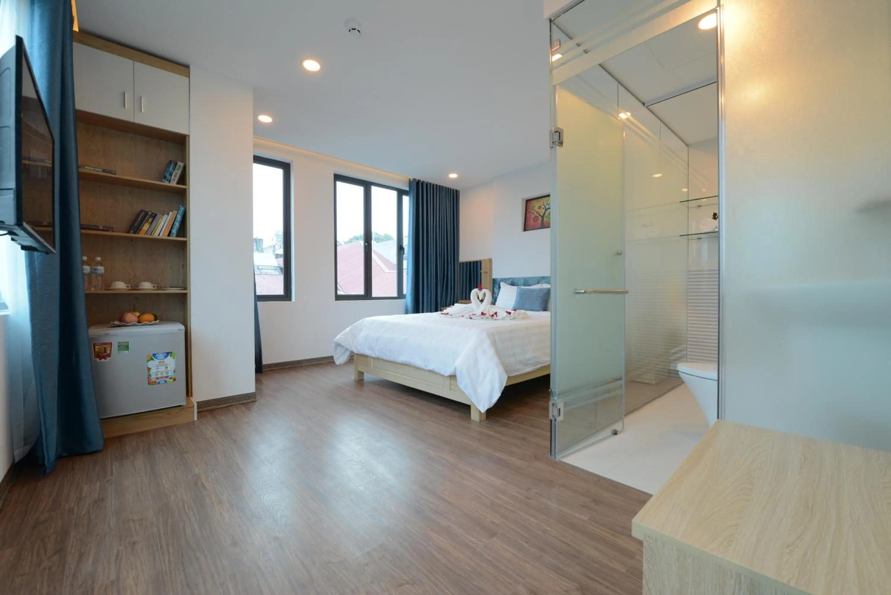 Photo of the whole room, Bed in Hanoi Prime Garden Hotel & Spa