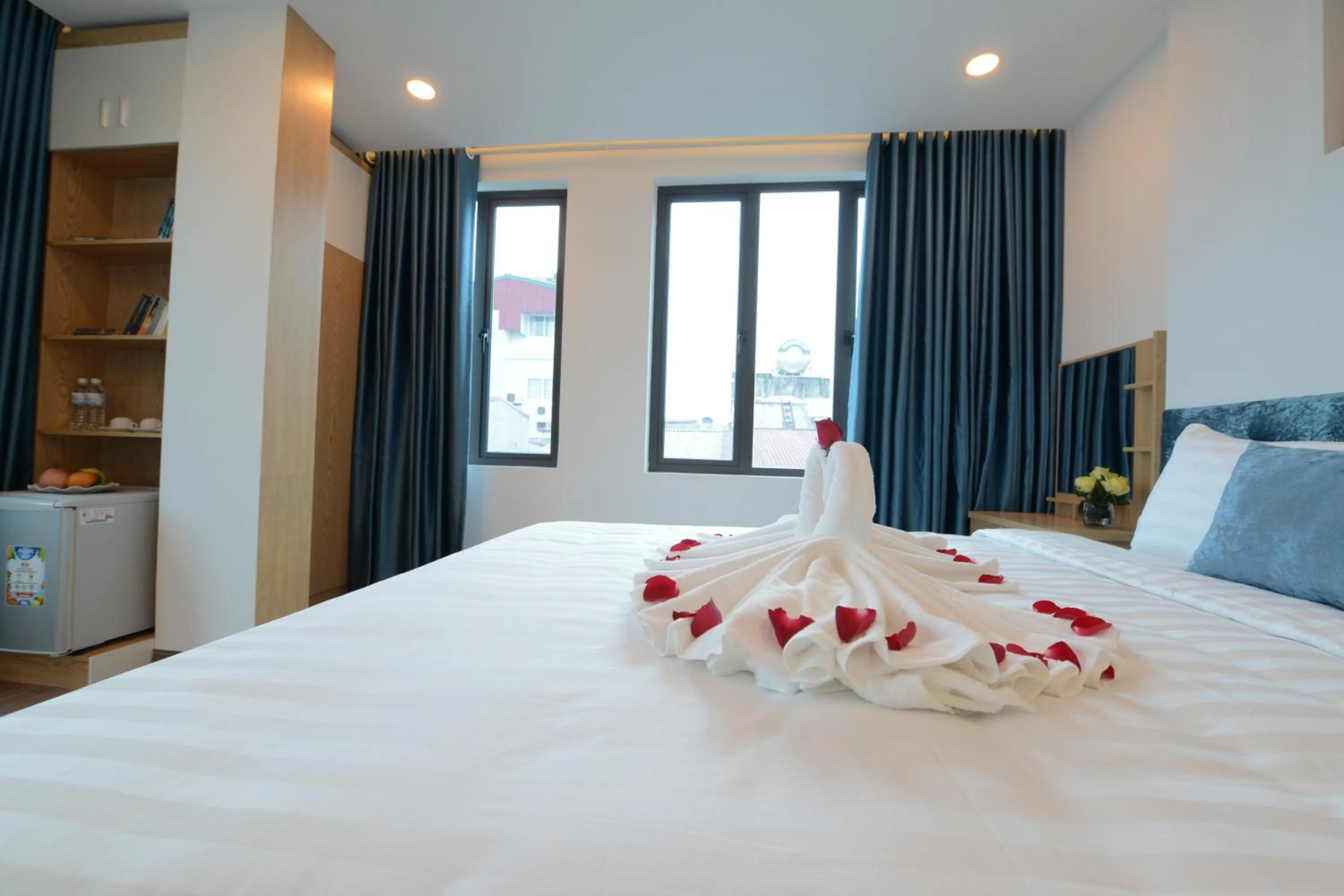 Photo of the whole room, Bed in Hanoi Prime Garden Hotel & Spa