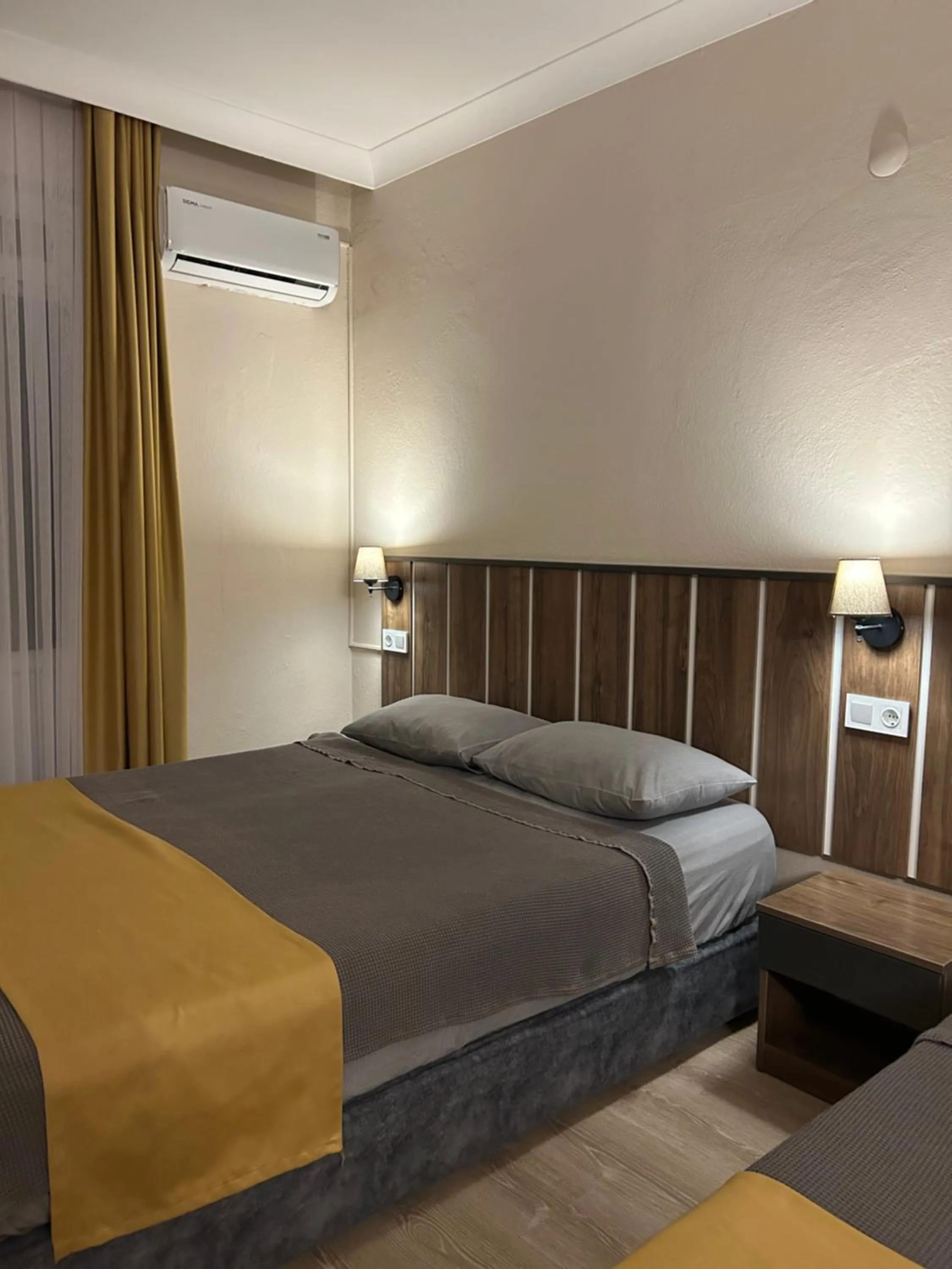 air conditioner, Bed in Cord Hotel & Resort