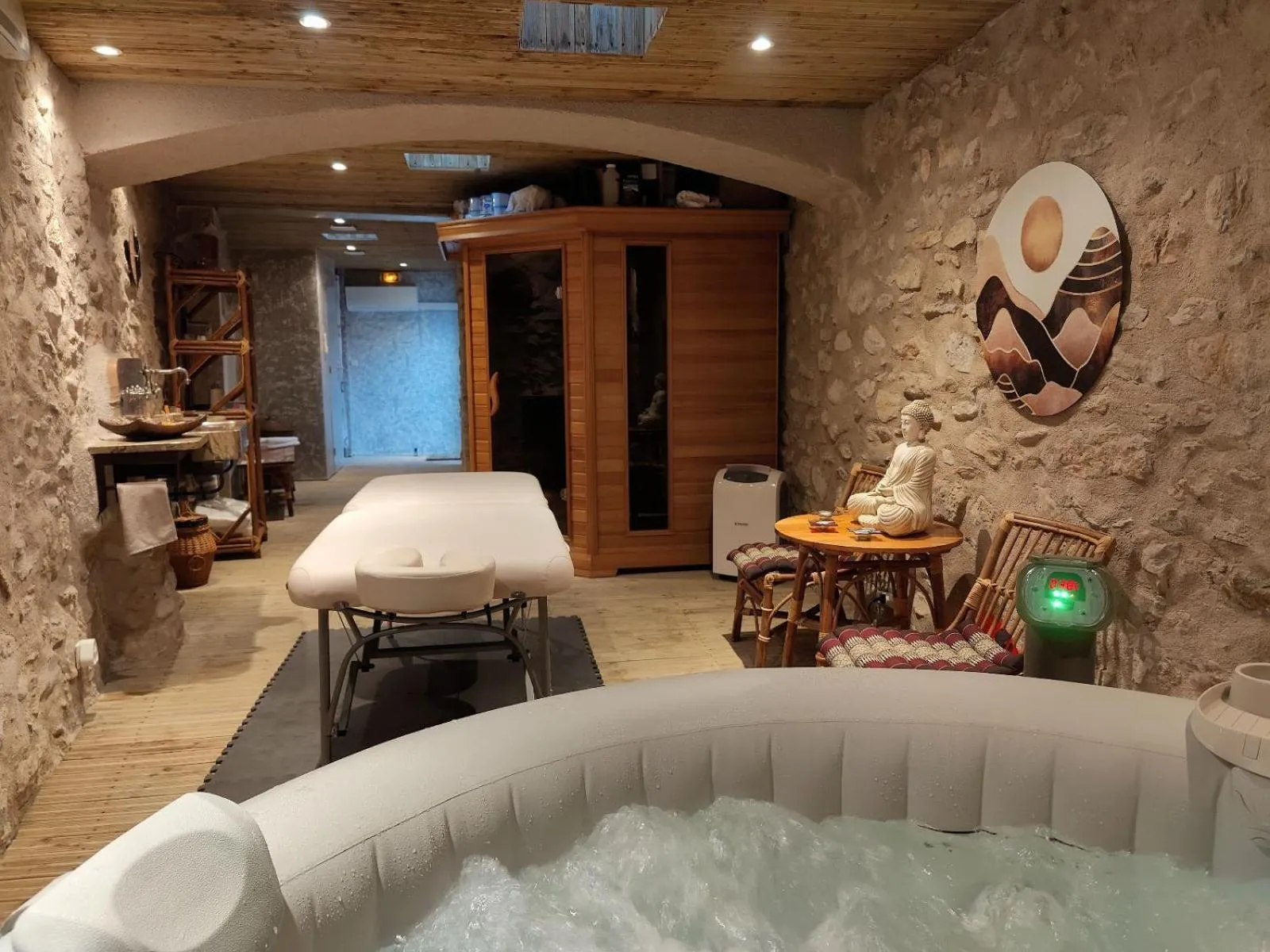 Hot Tub in Mas Peu Del Causse