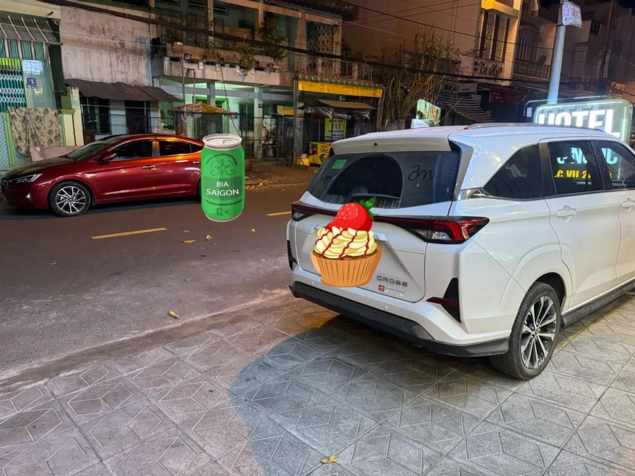 Parking in Bảo Ngọc Hotel