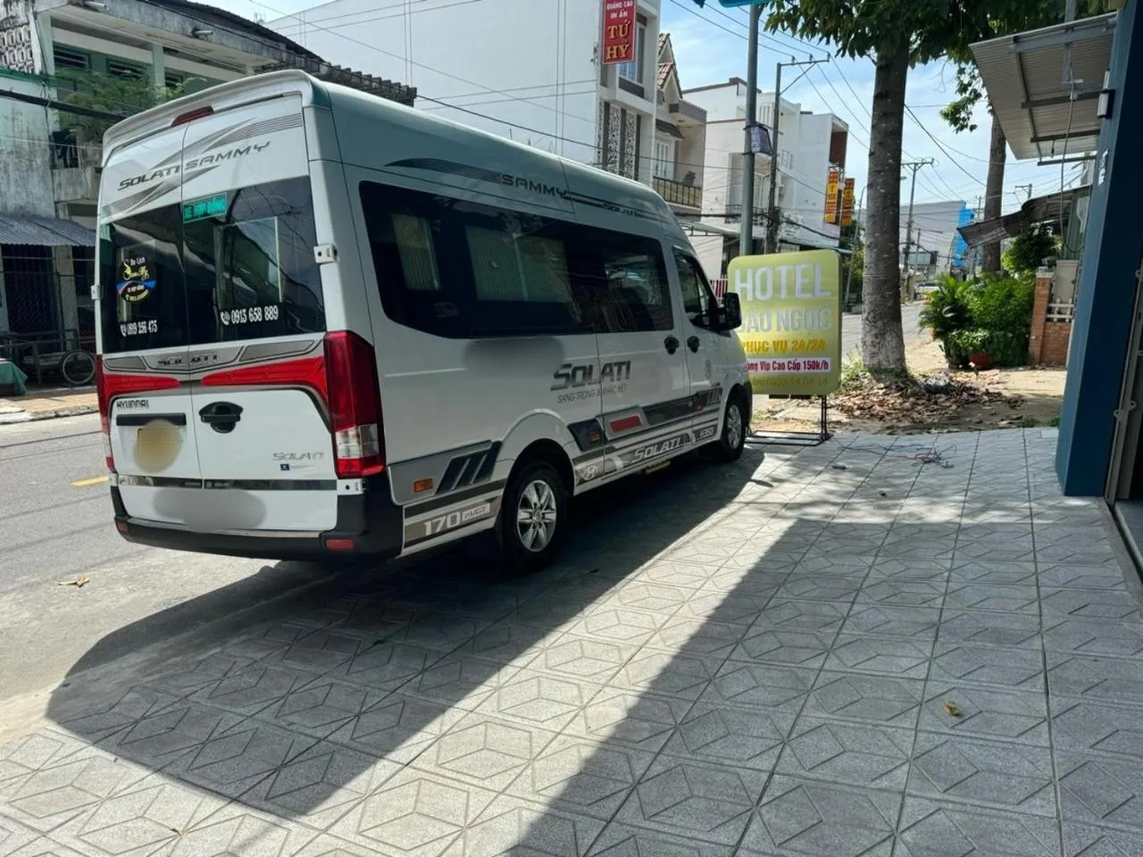 Parking in Bảo Ngọc Hotel