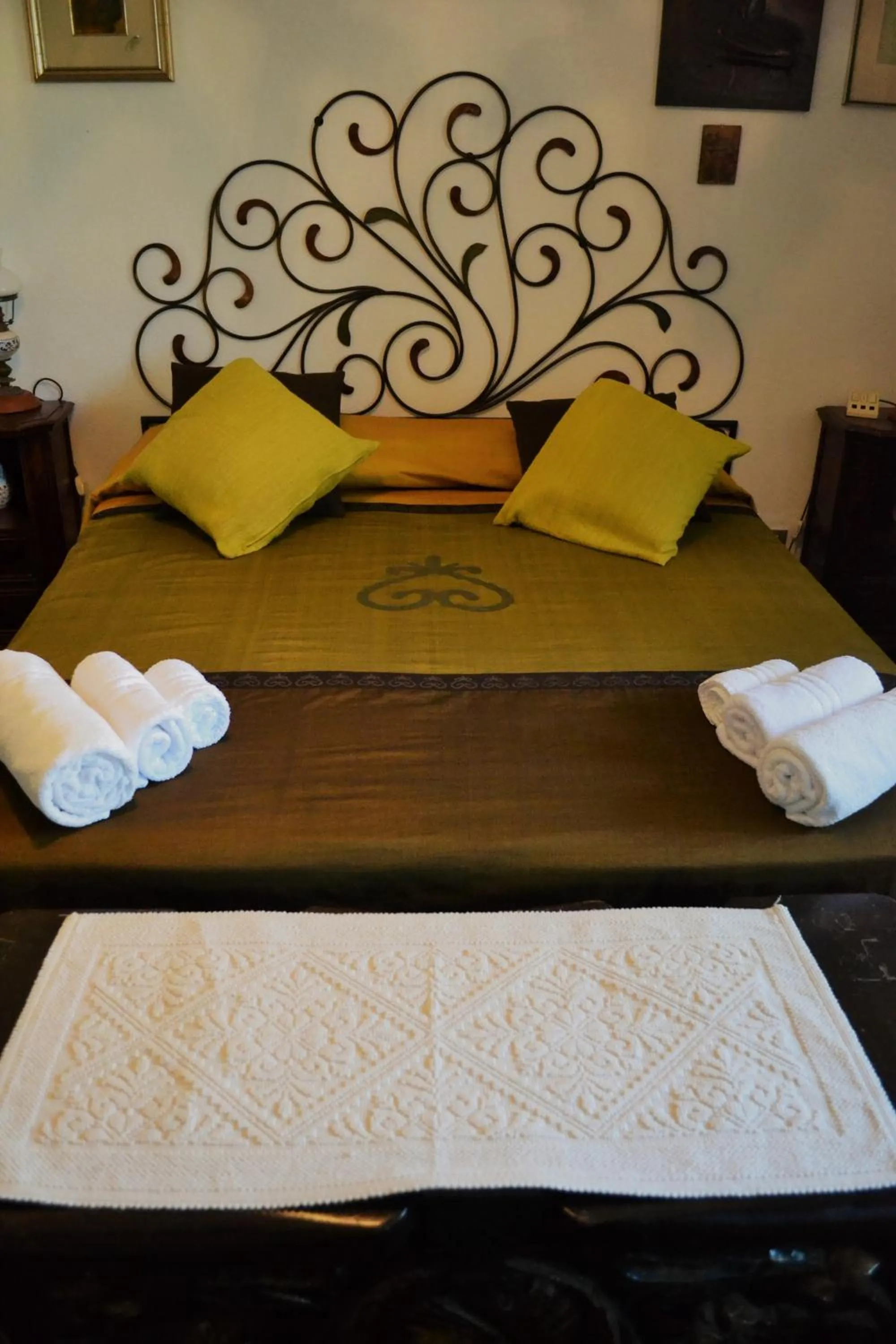 Bed in Villa Gandamar