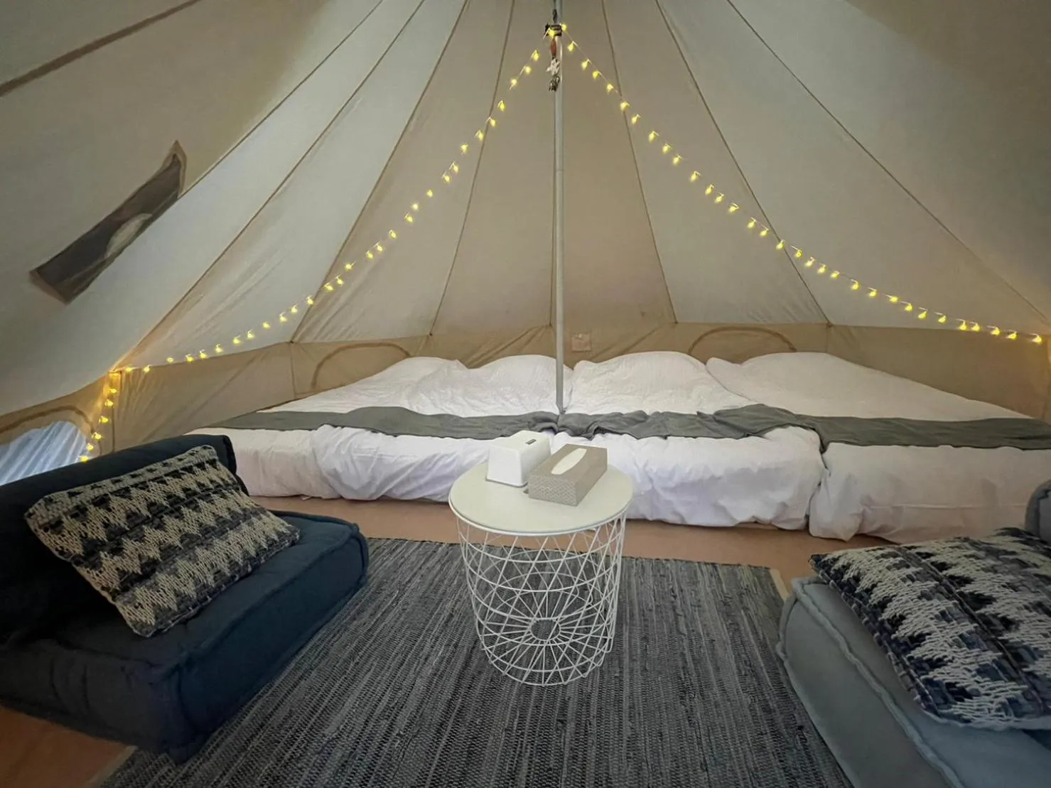 Bed in COUSCOUS Glamping Manazuru