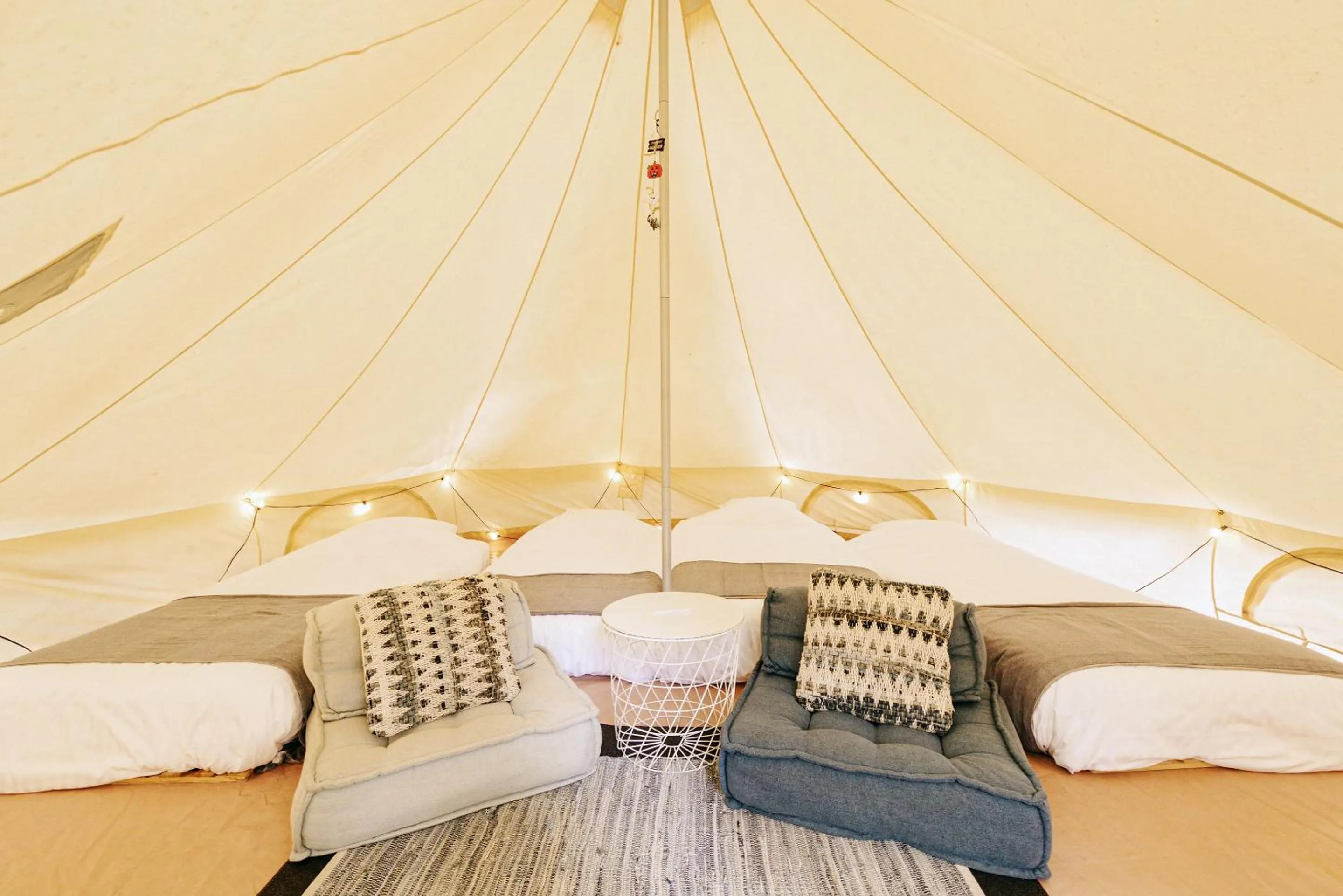 Bed in COUSCOUS Glamping Manazuru