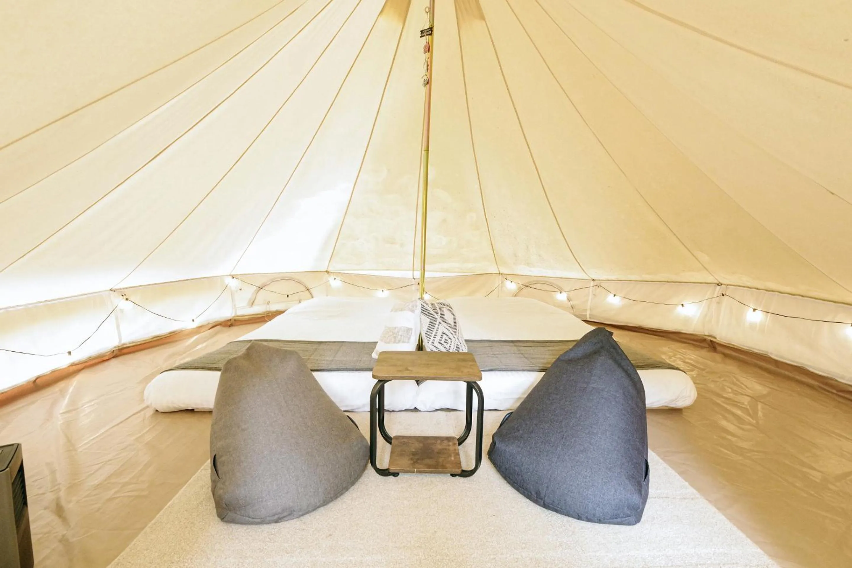 Bed in COUSCOUS Glamping Manazuru