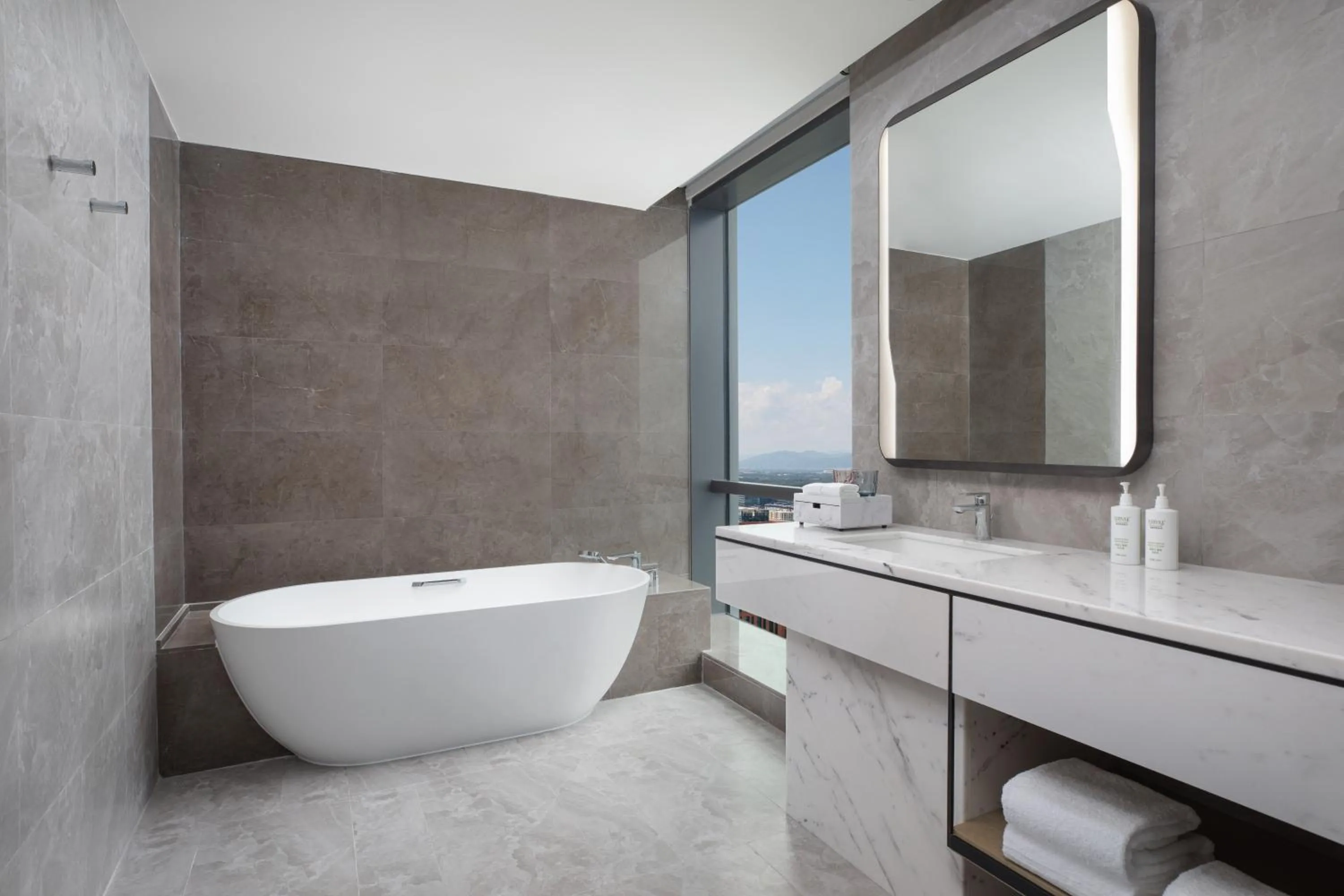 Toilet in Courtyard by Marriott Beijing Changping