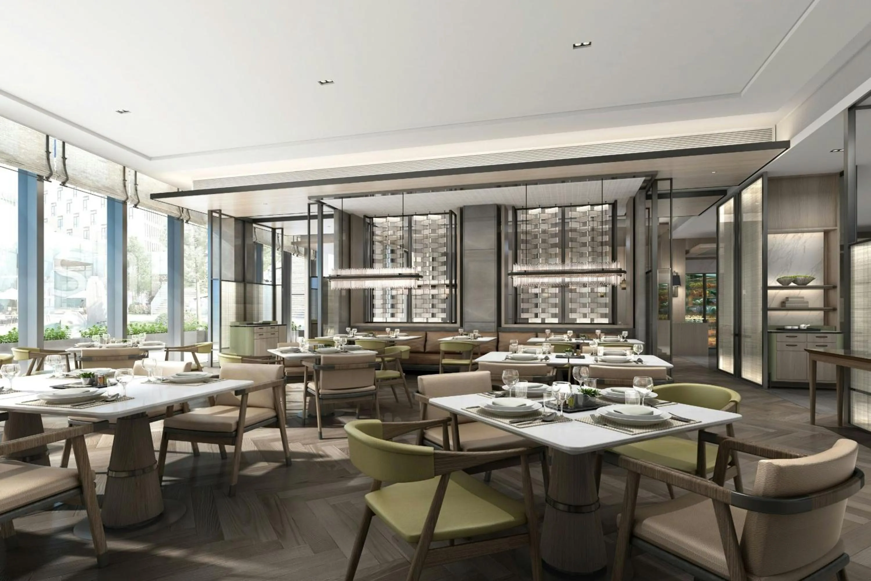 Restaurant/places to eat in Courtyard by Marriott Beijing Changping