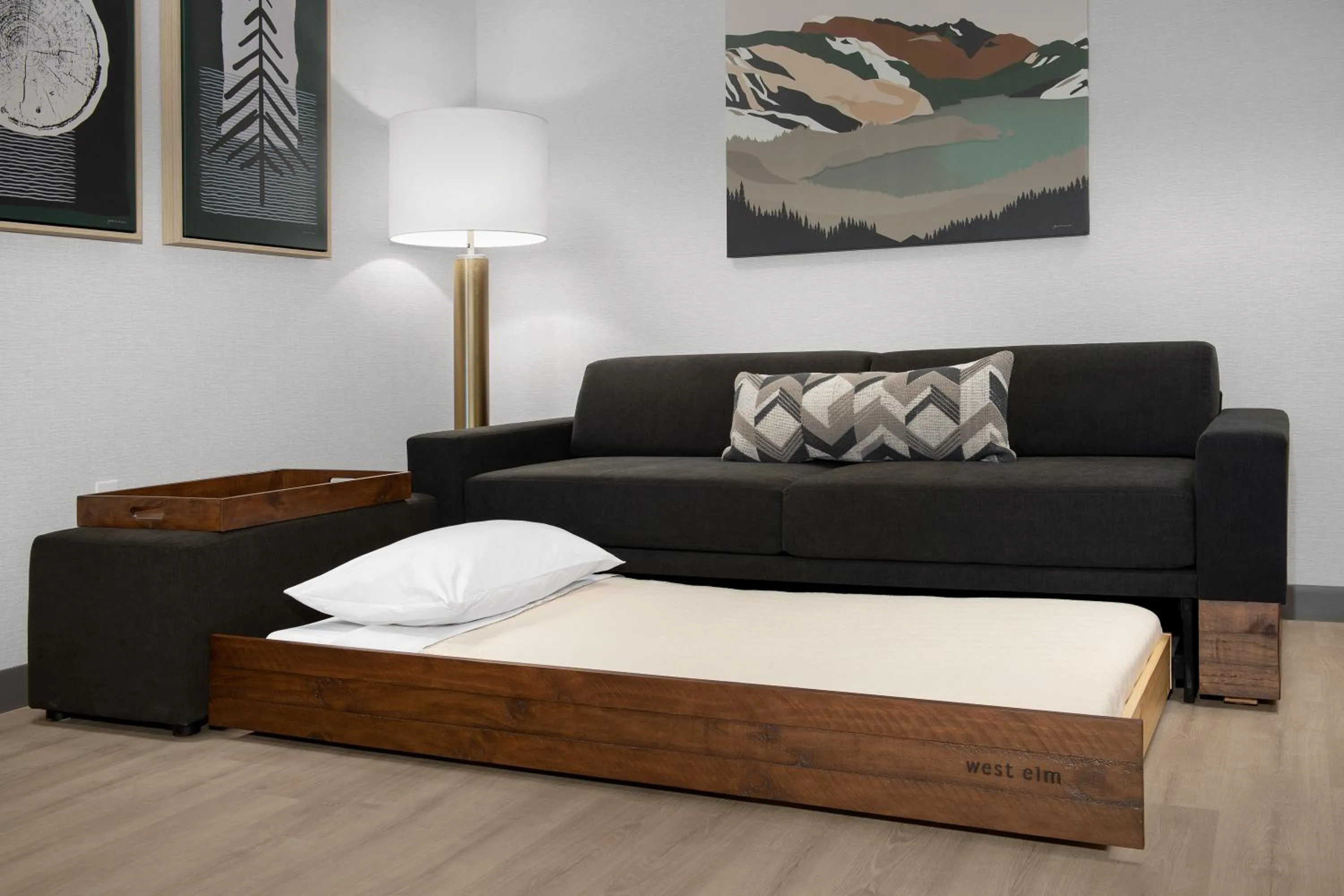 Seating area in SpringHill Suites by Marriott Sandpoint