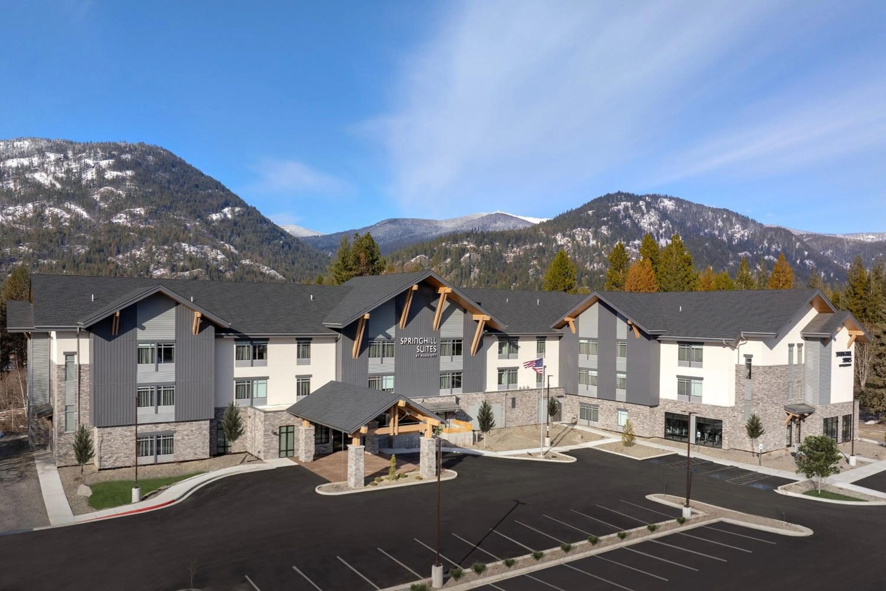 Property building in SpringHill Suites by Marriott Sandpoint