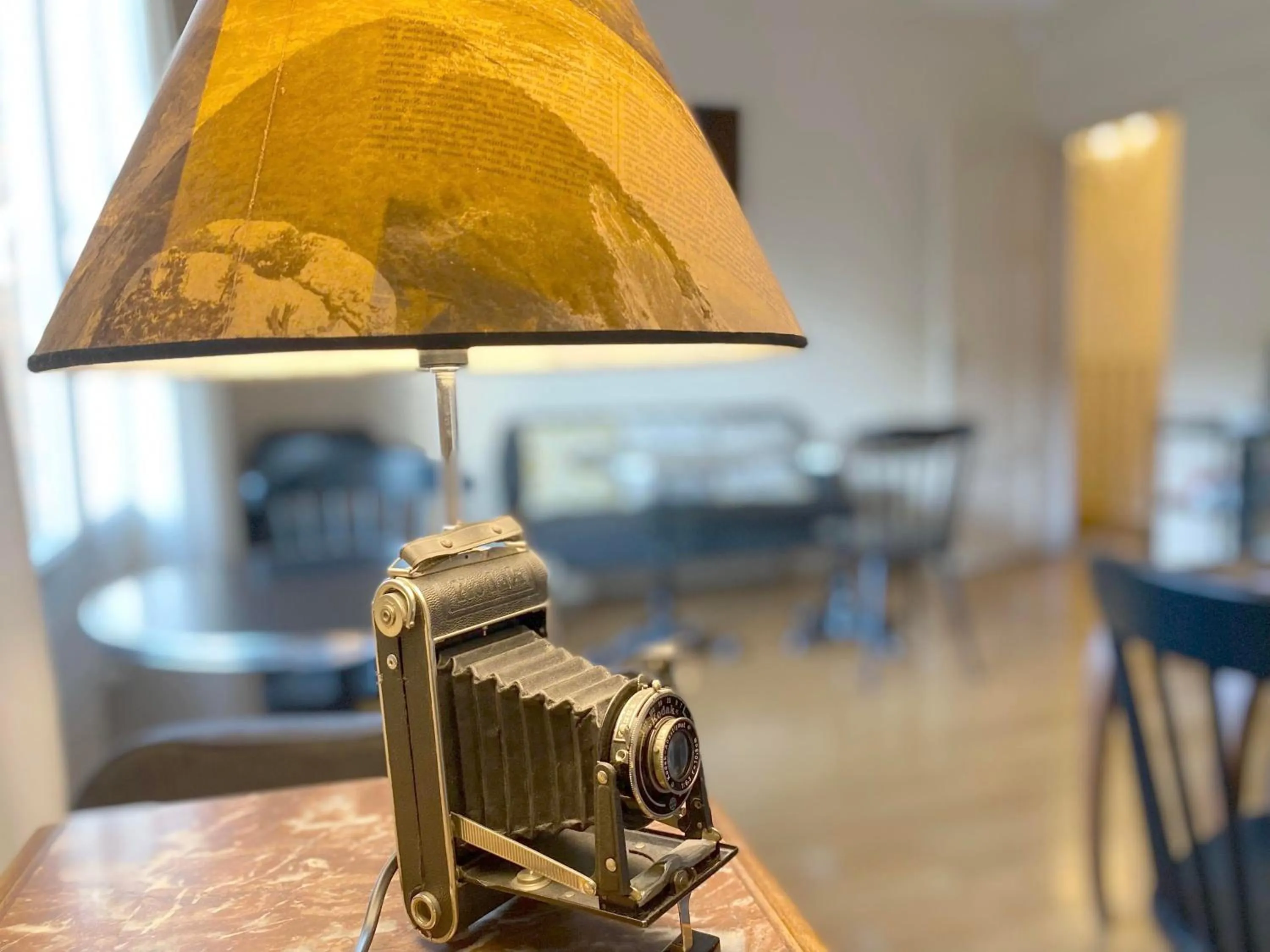 Decorative detail in La Villa Paris - B&B