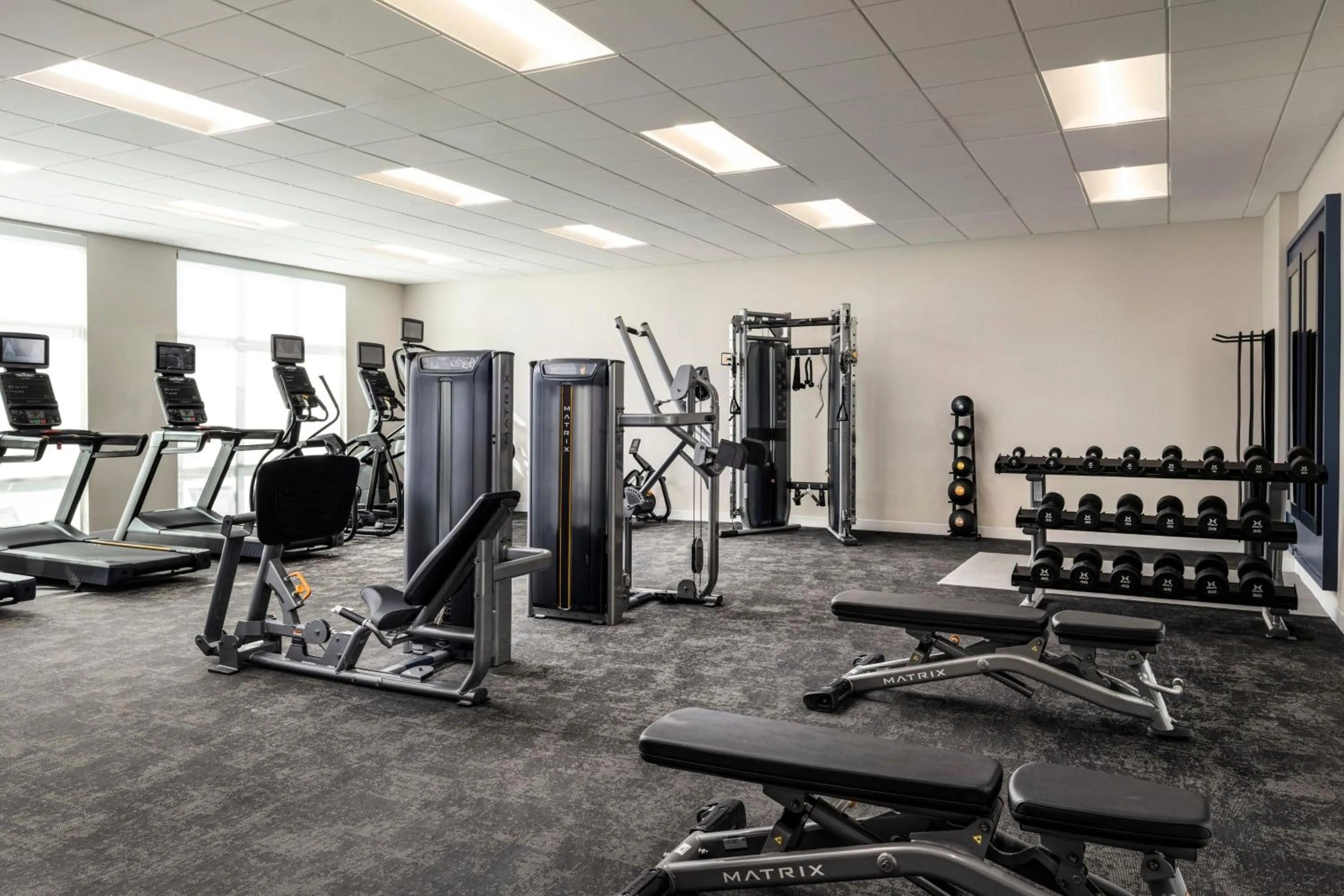Fitness centre/facilities in TownePlace Suites by Marriott Marriott Barstow