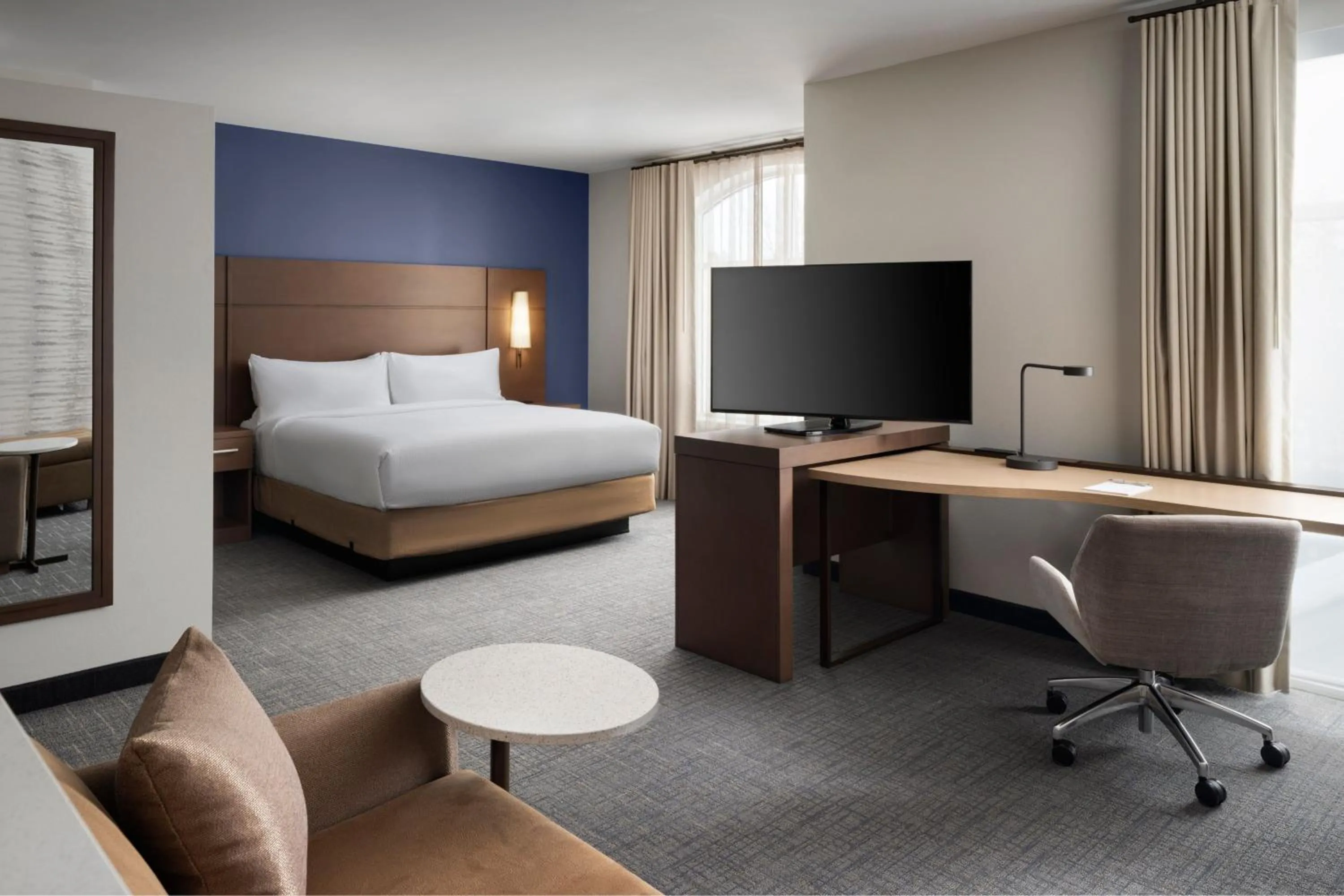 Bedroom, Bed in Inn at Bellefield Residence Inn by Marriott