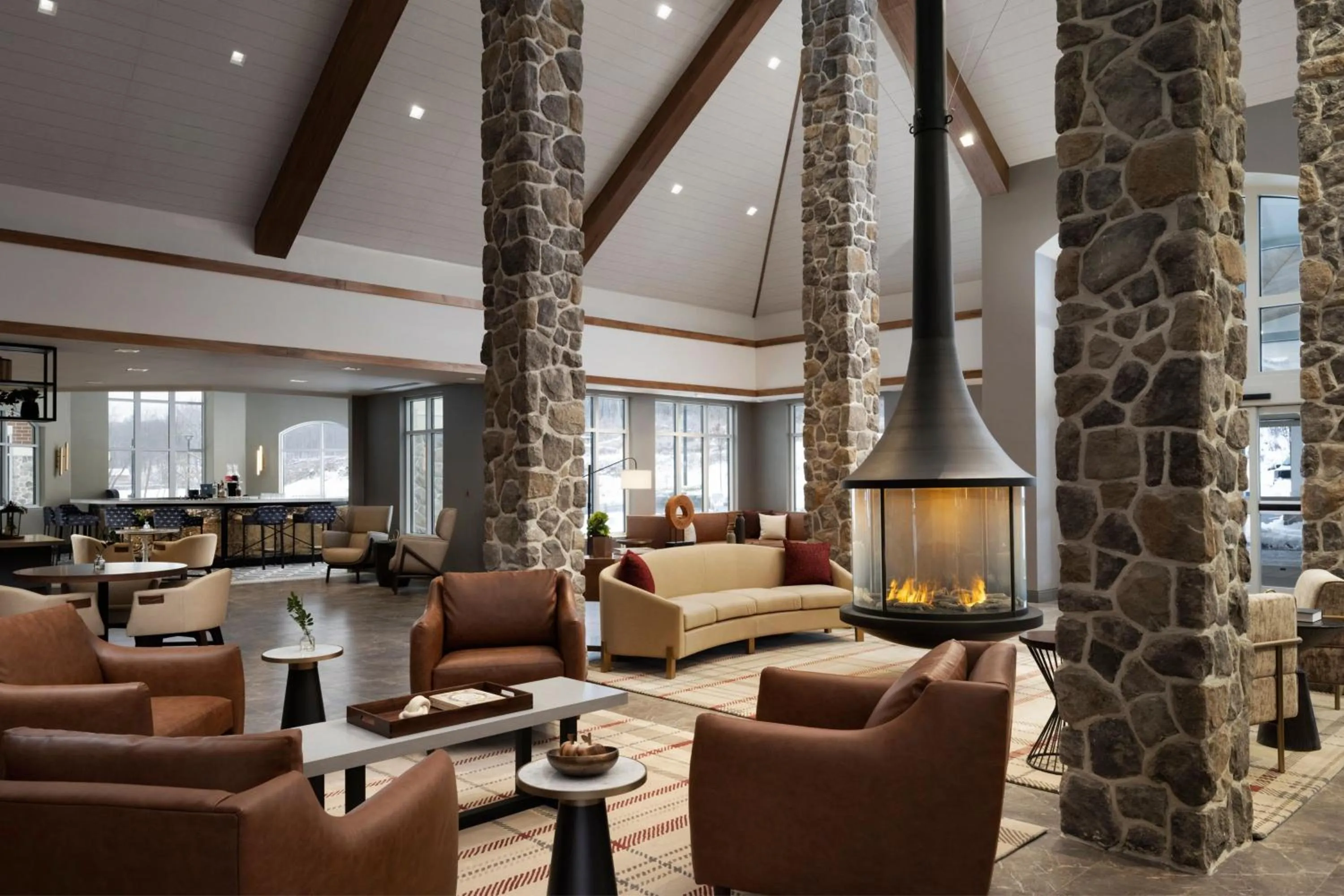 Lobby or reception in Inn at Bellefield Residence Inn by Marriott