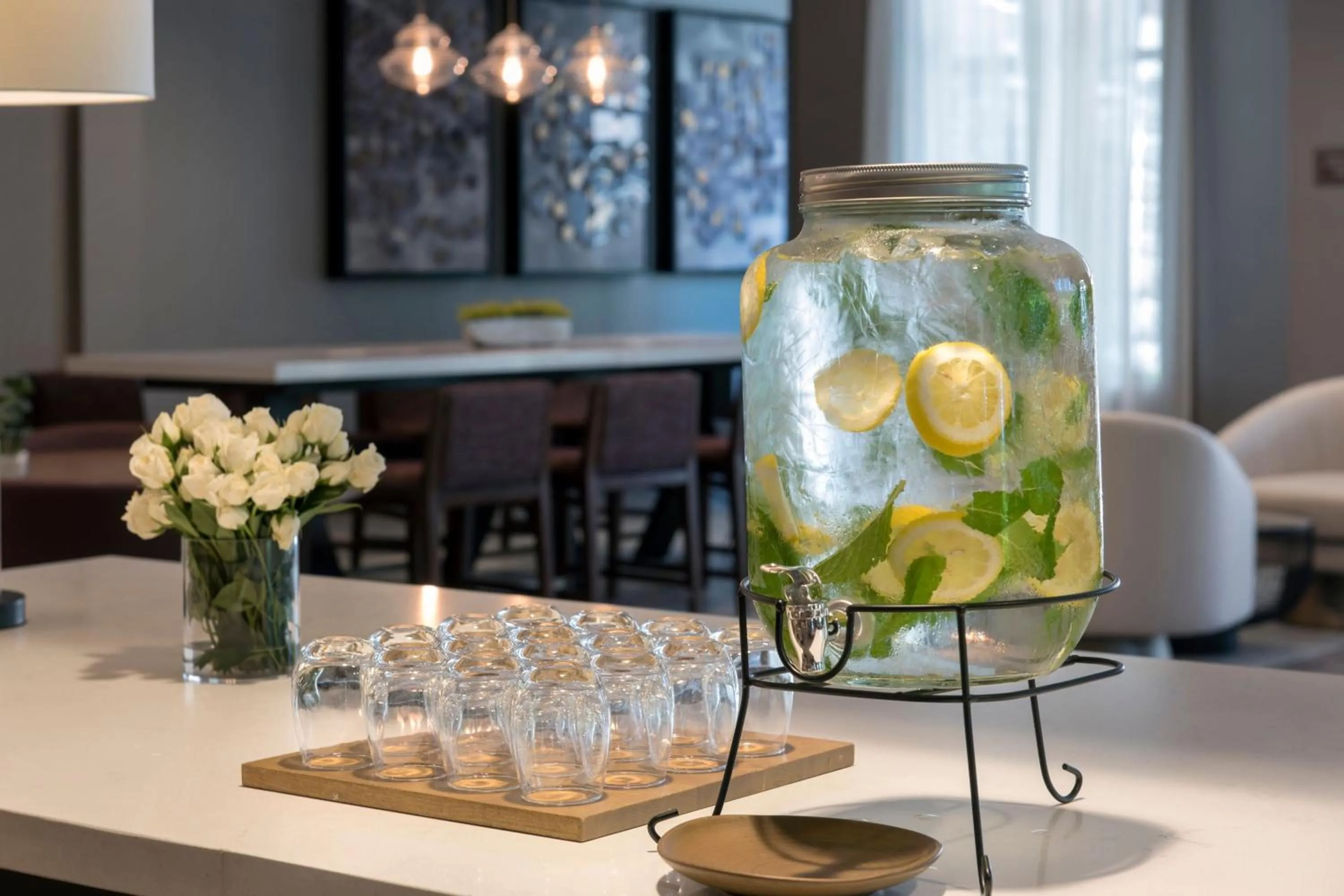 Lobby or reception in Inn at Bellefield Residence Inn by Marriott