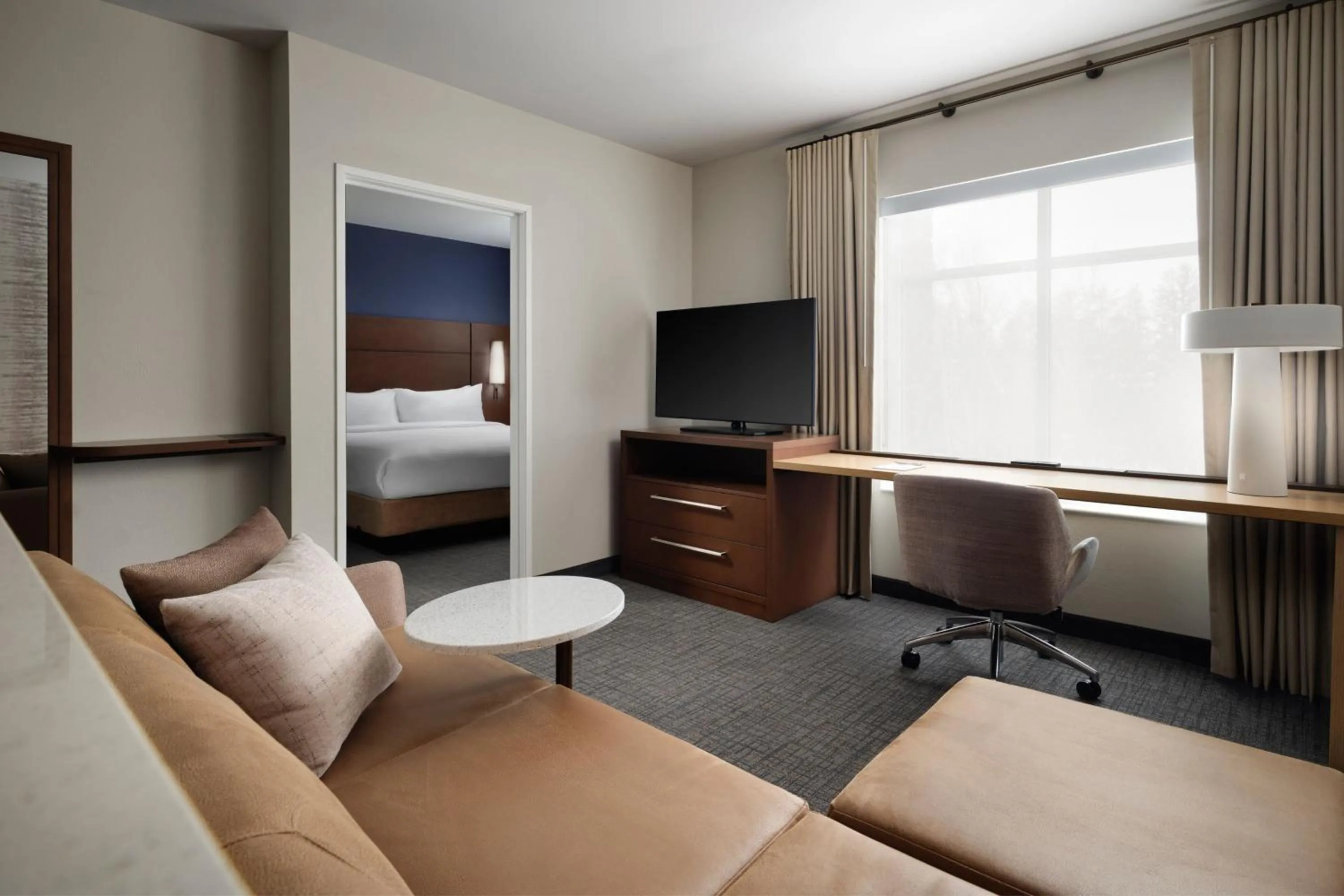 Bedroom, Bed in Inn at Bellefield Residence Inn by Marriott