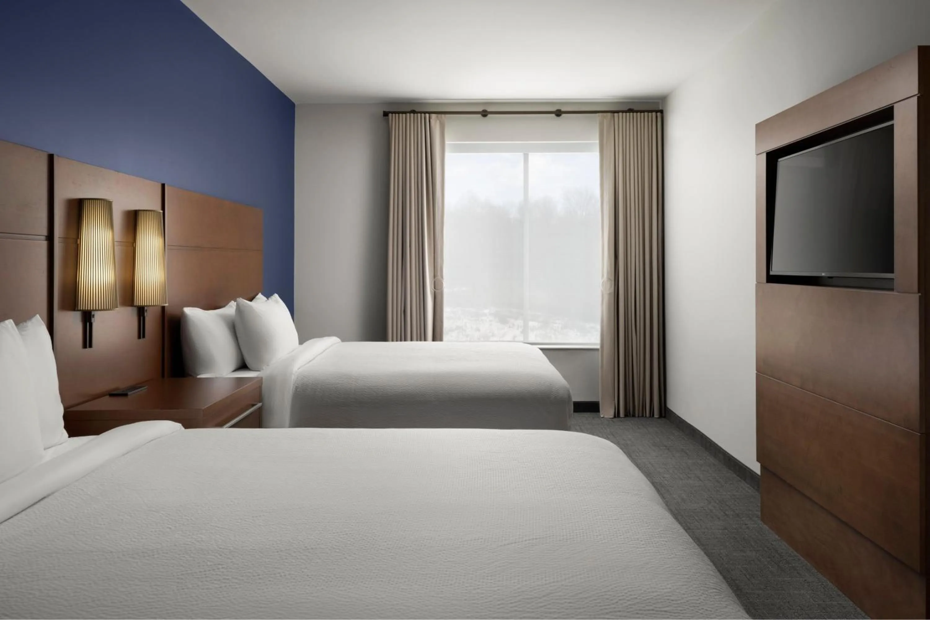 Bedroom, Bed in Inn at Bellefield Residence Inn by Marriott