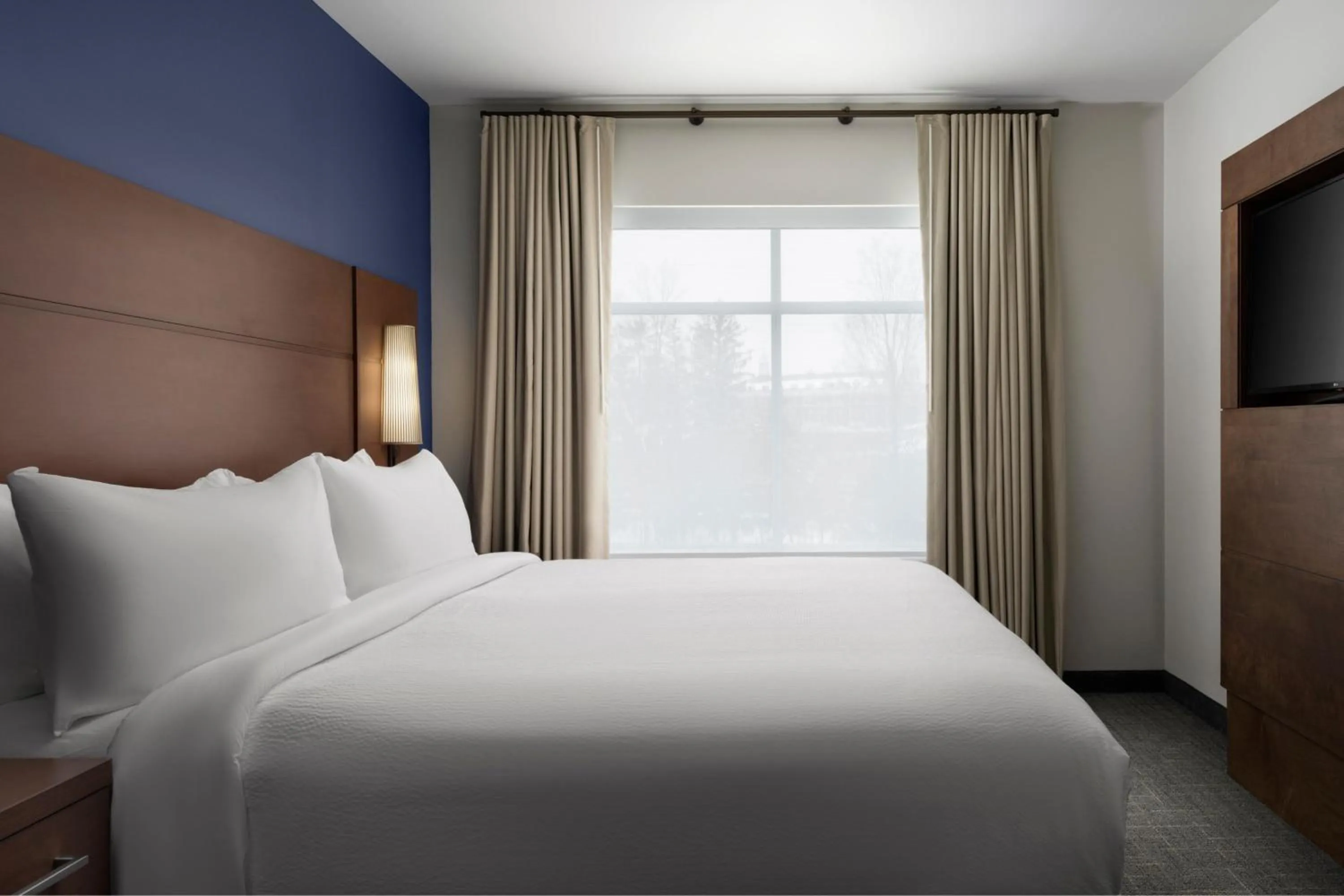 Bedroom, Bed in Inn at Bellefield Residence Inn by Marriott