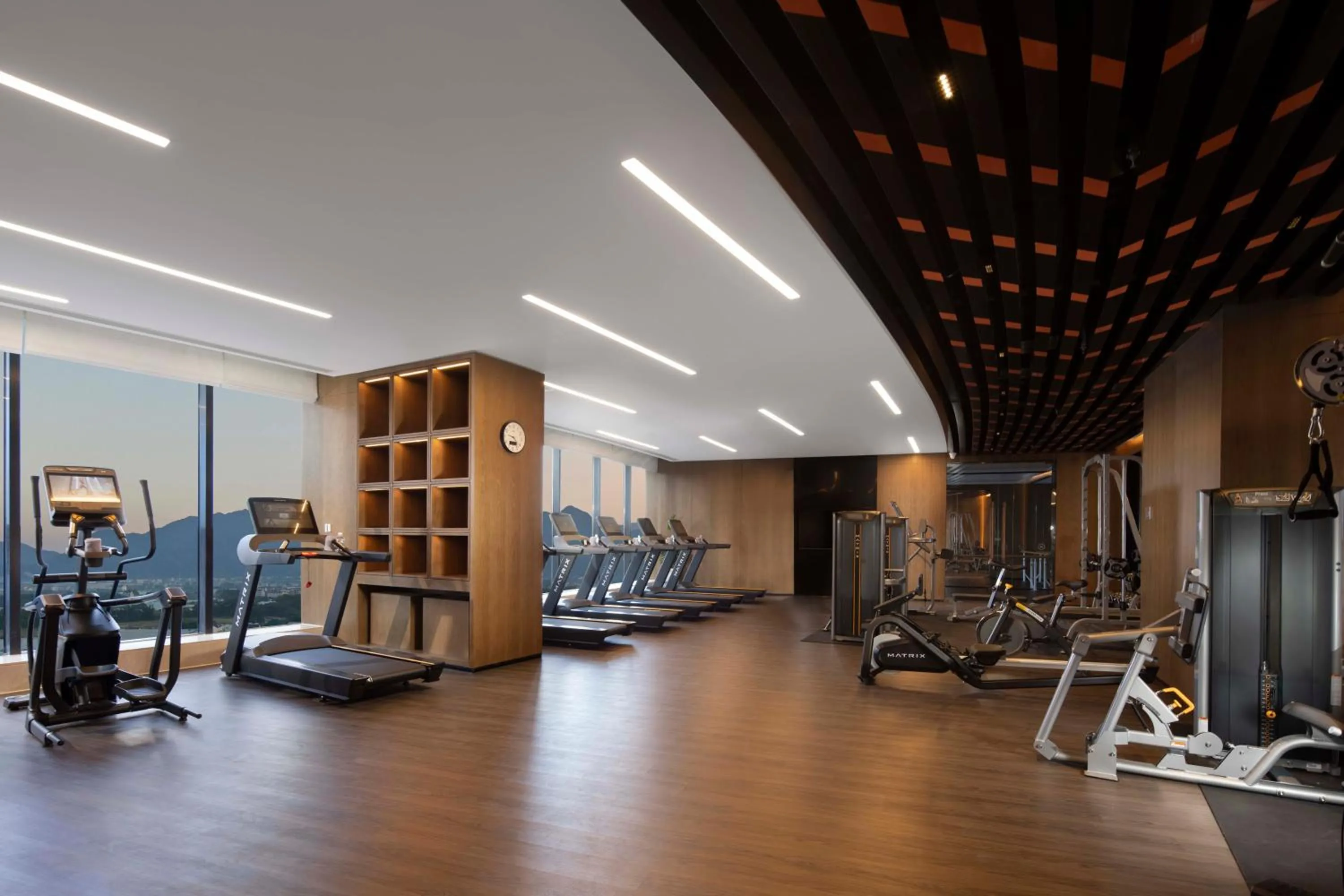 Fitness centre/facilities in Sheraton Pujiang