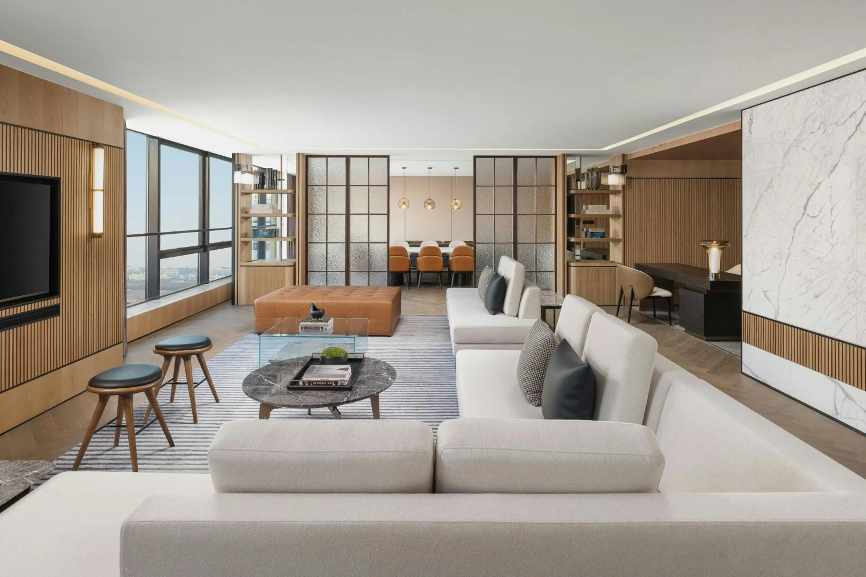 Living room in Sheraton Pujiang