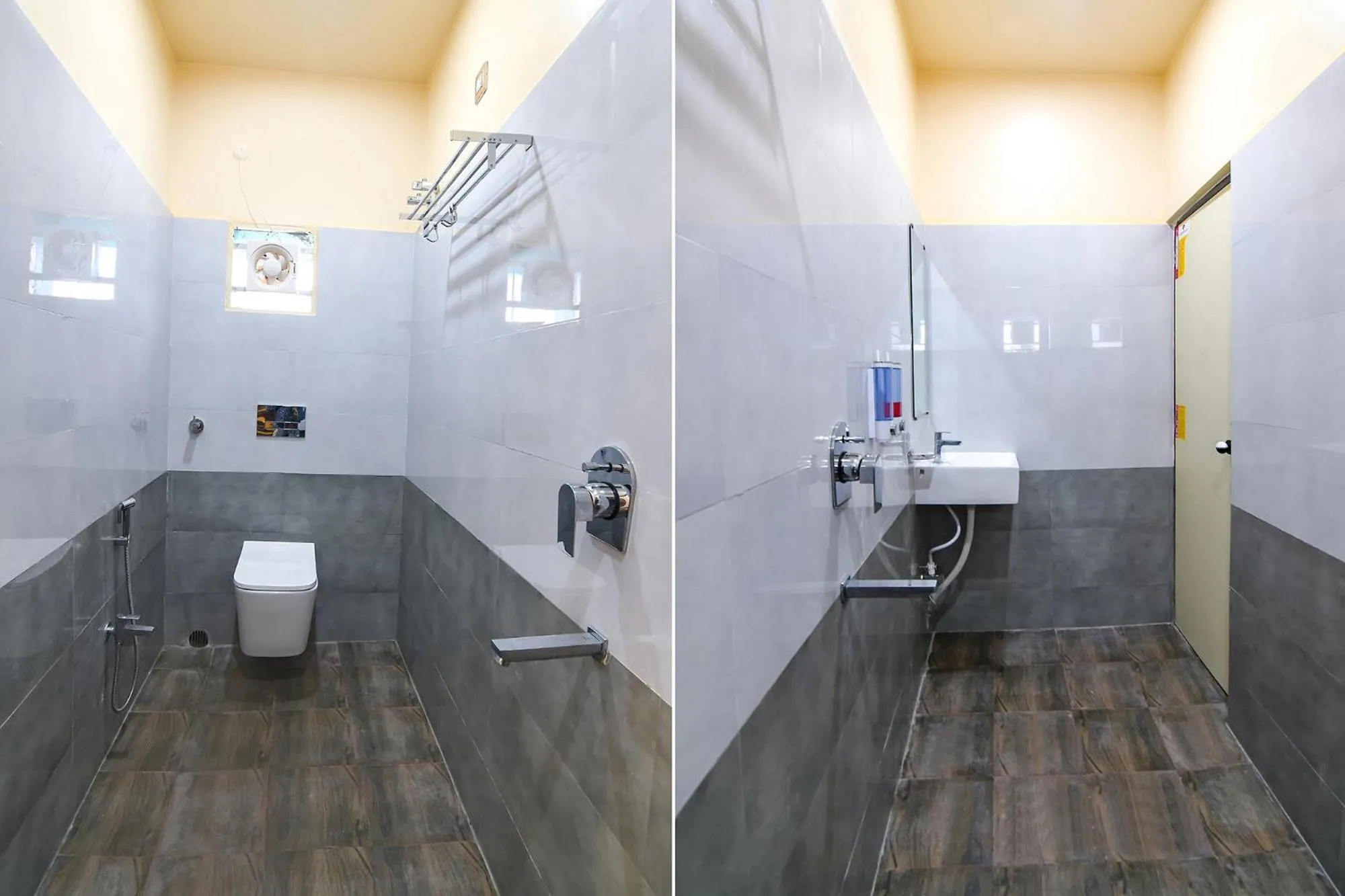 Bathroom in FabHotel Sriya - City Center, Durgapur