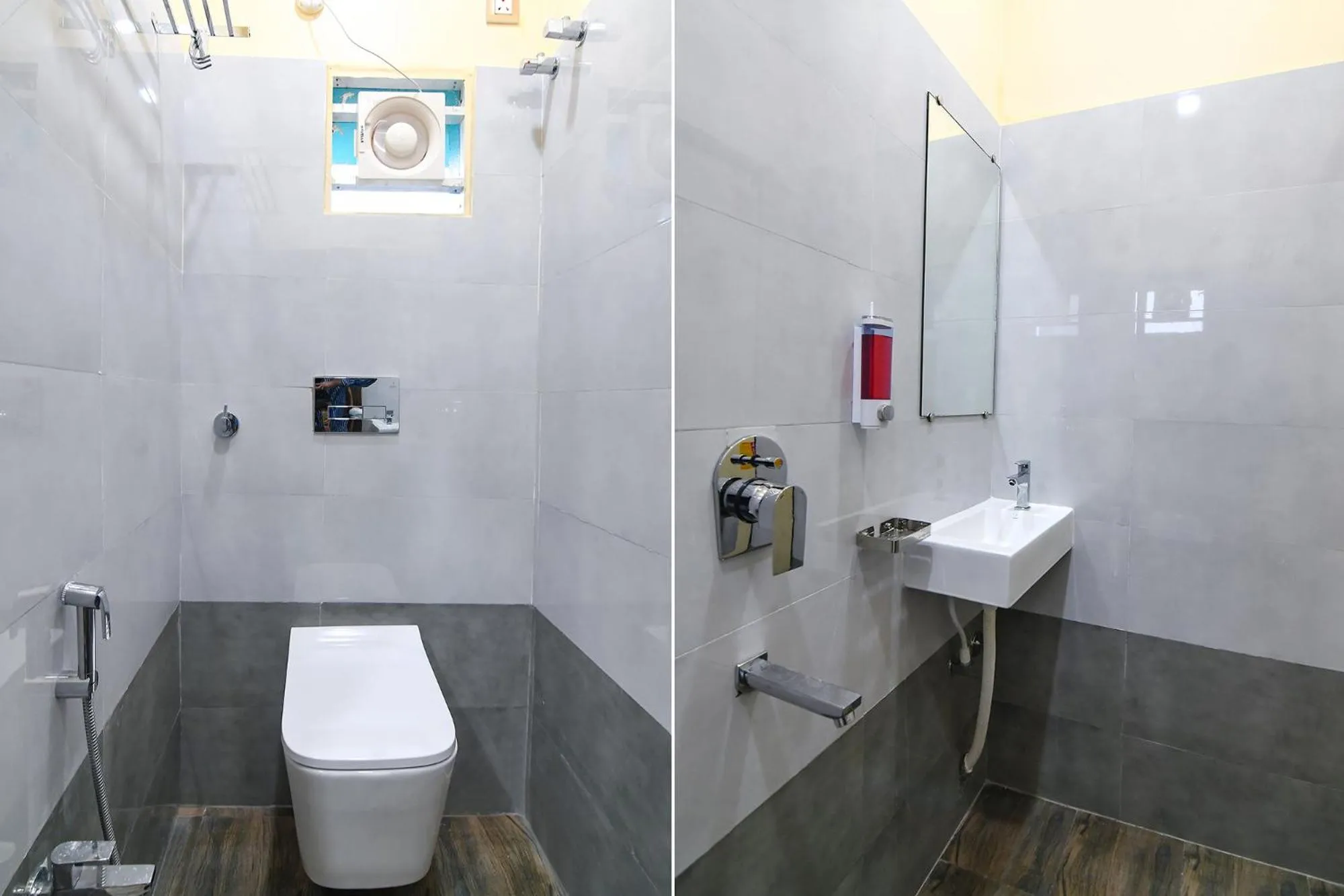 Bathroom in FabHotel Sriya - City Center, Durgapur