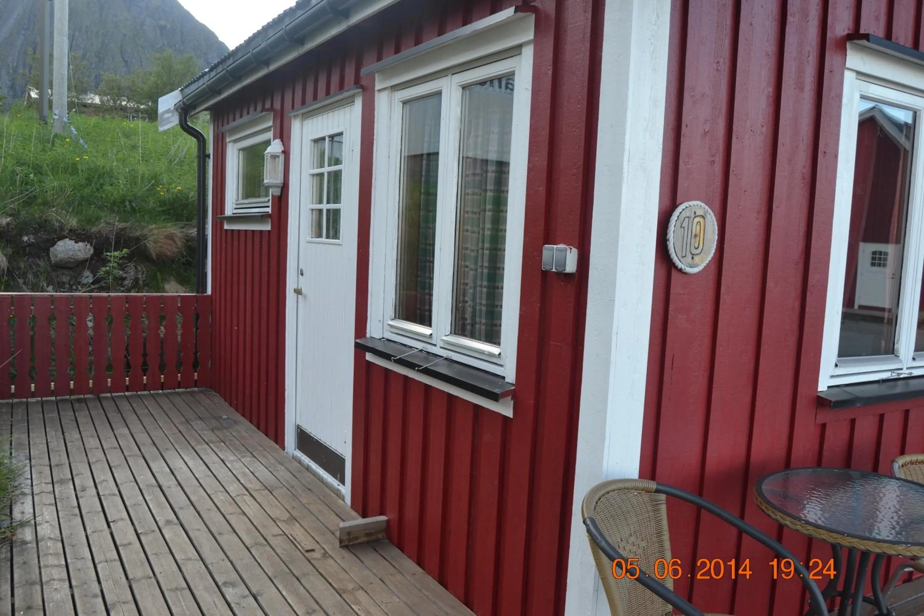 Facade/entrance in Sjøstrand Rorbuer