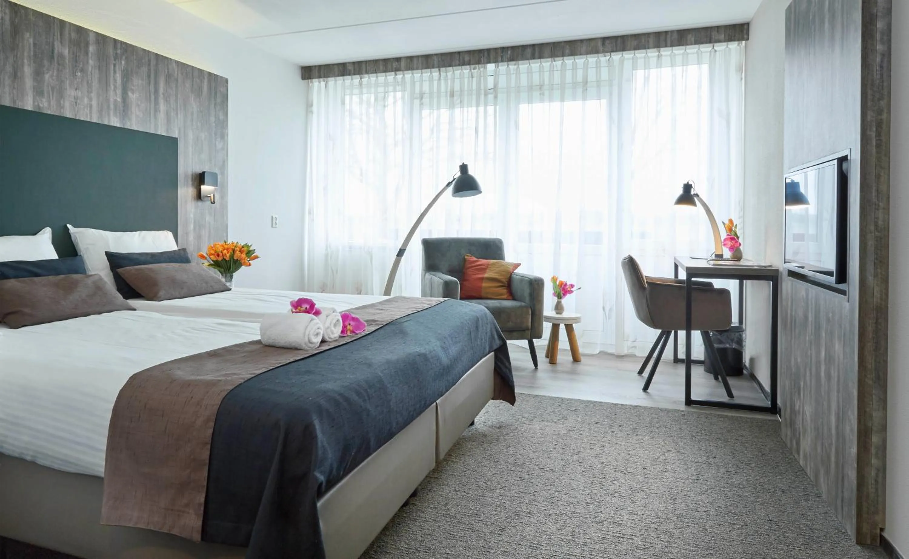 Photo of the whole room, Bed in Hotel Restaurant Eeserhof