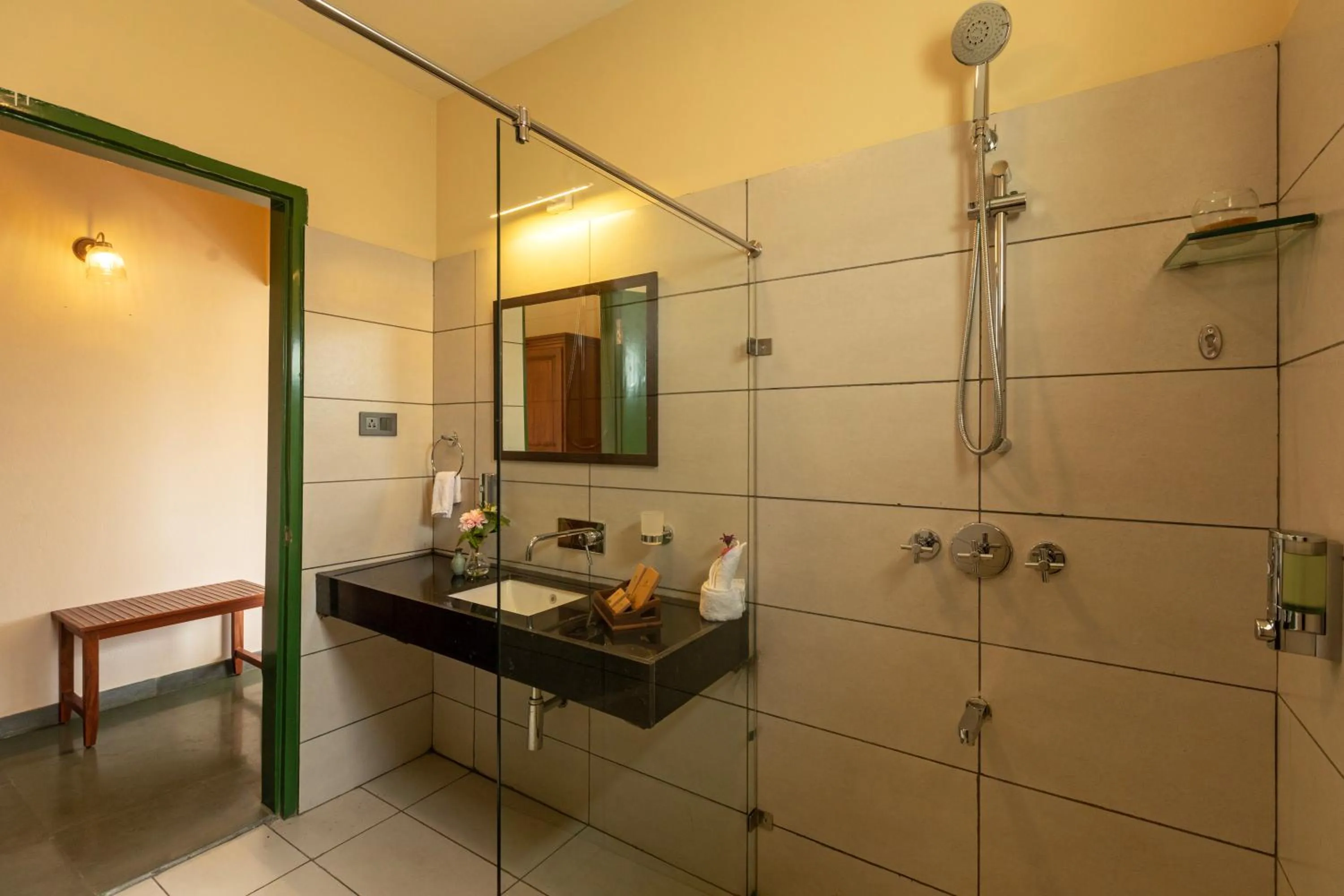 Bathroom in Solitude by Nature Resorts and Stays
