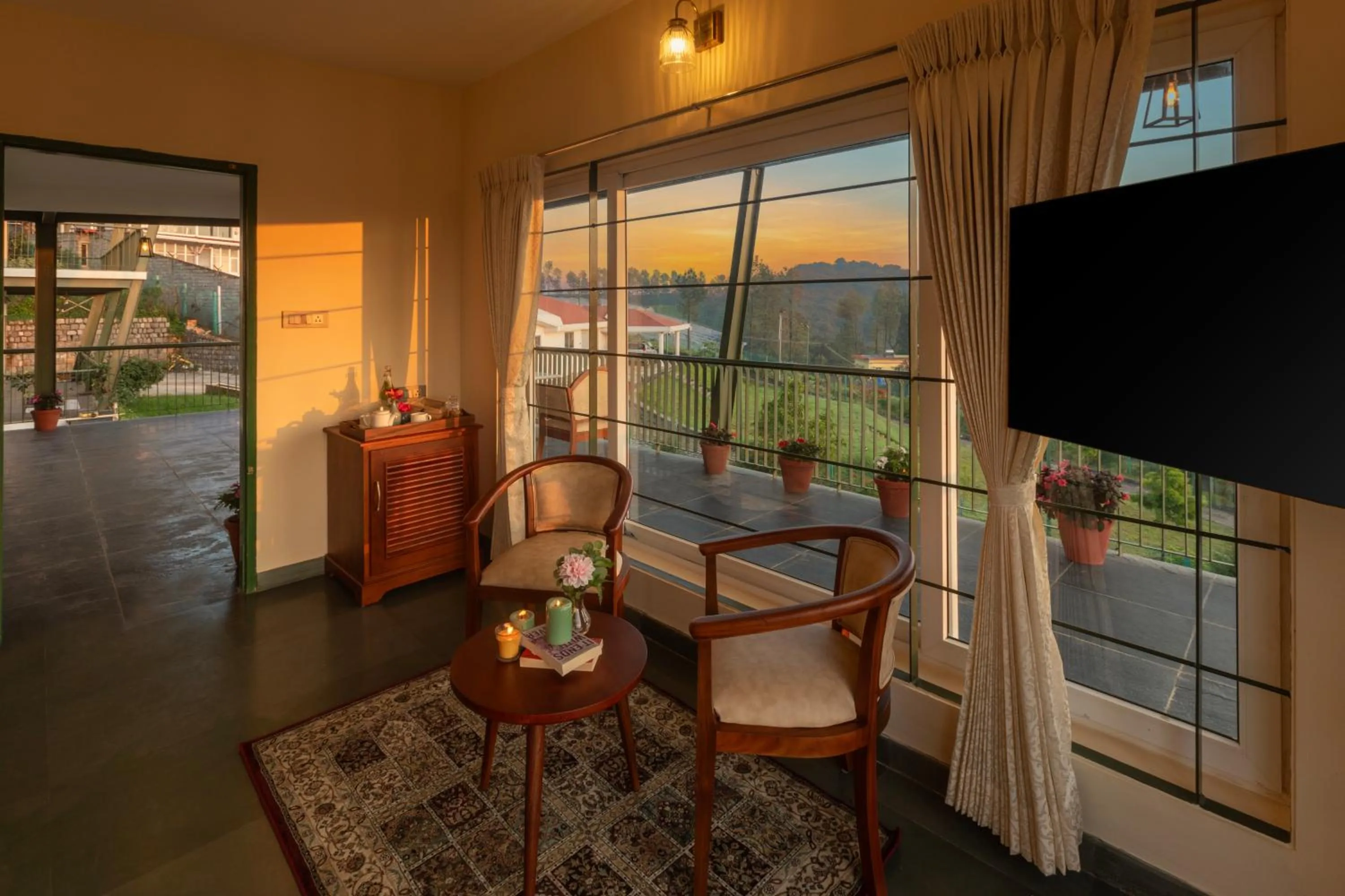 Bedroom in Solitude by Nature Resorts and Stays