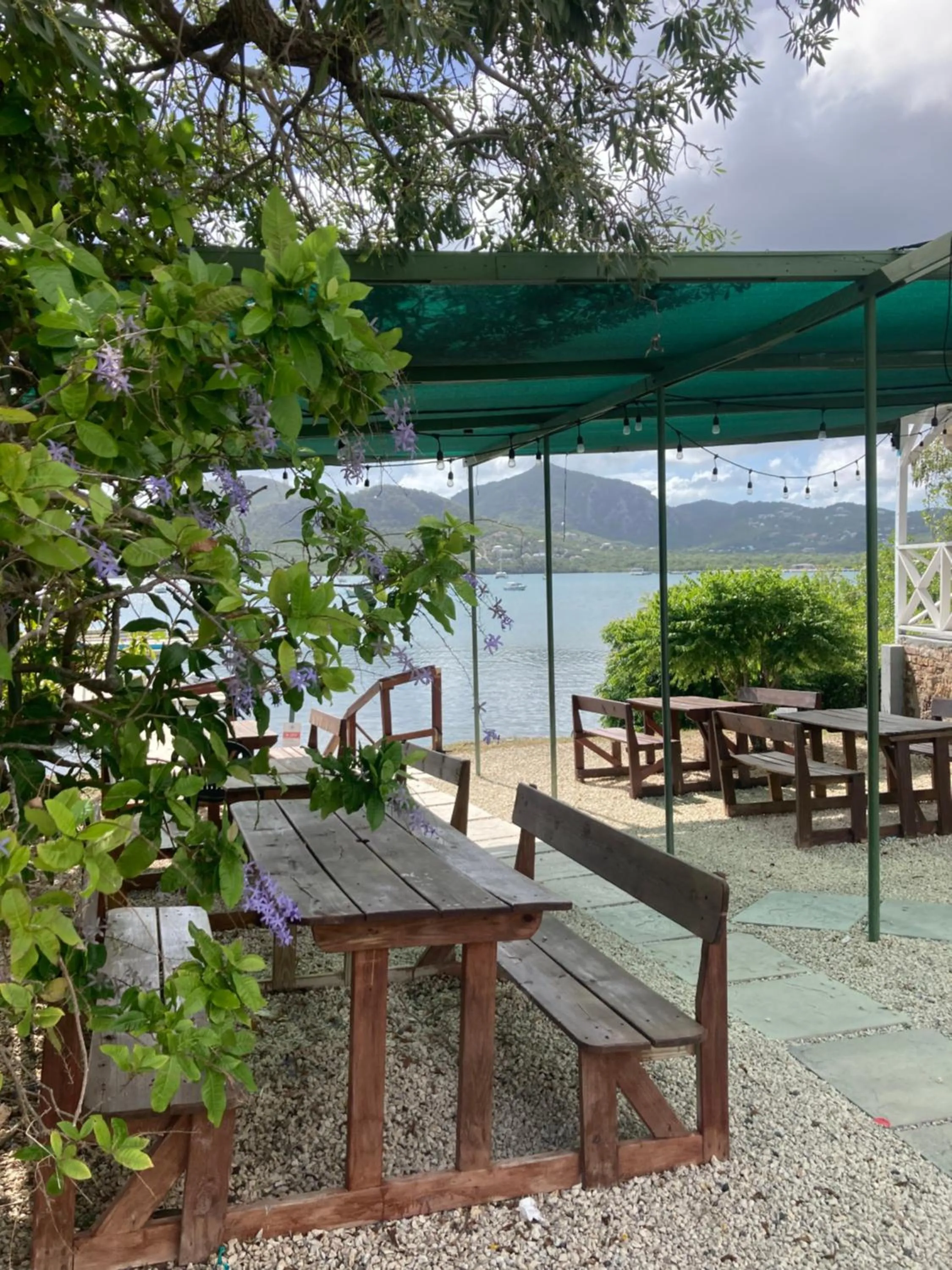Patio in The Lodge - Antigua