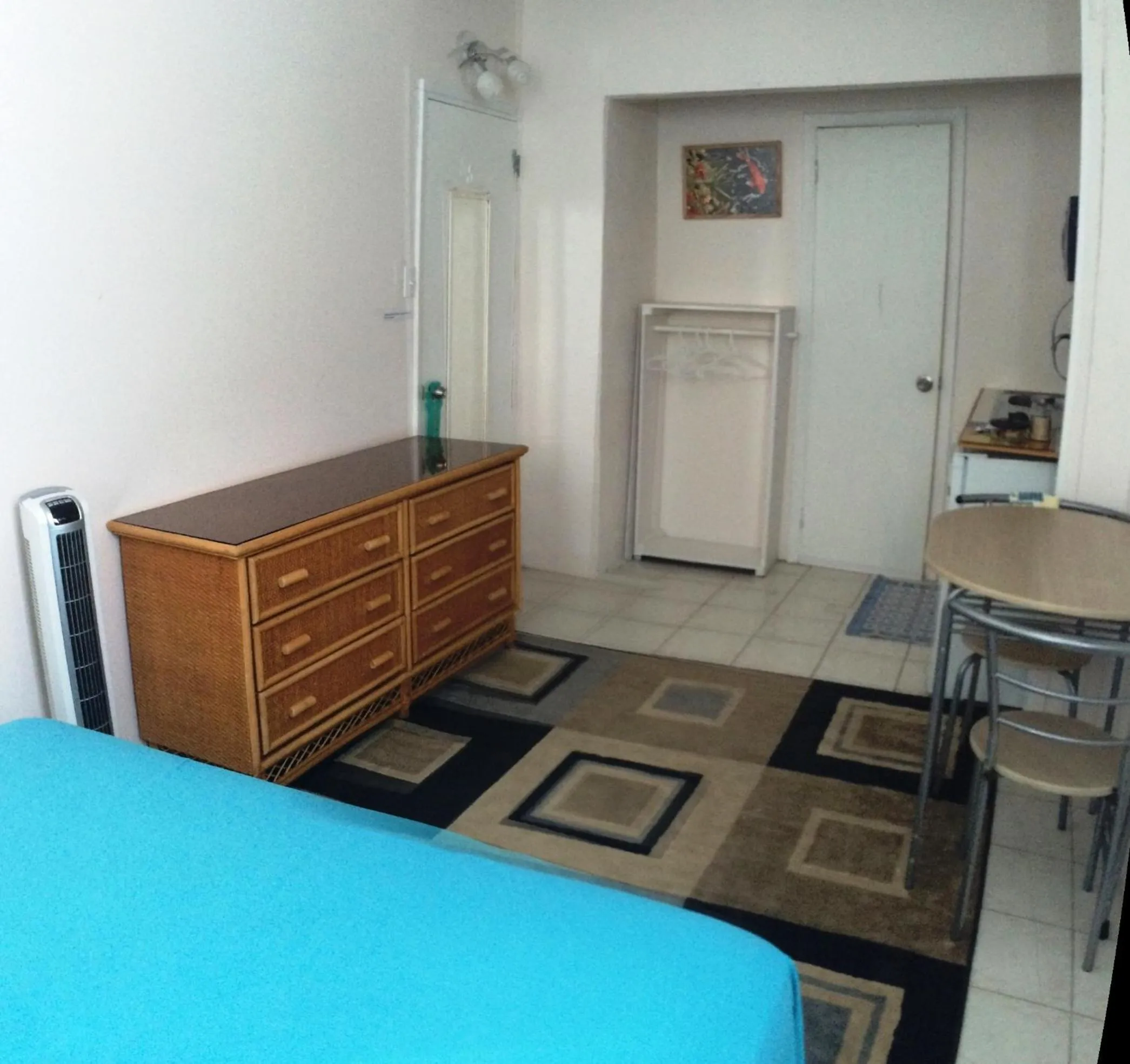 Dining area, Bed in The Lodge - Antigua