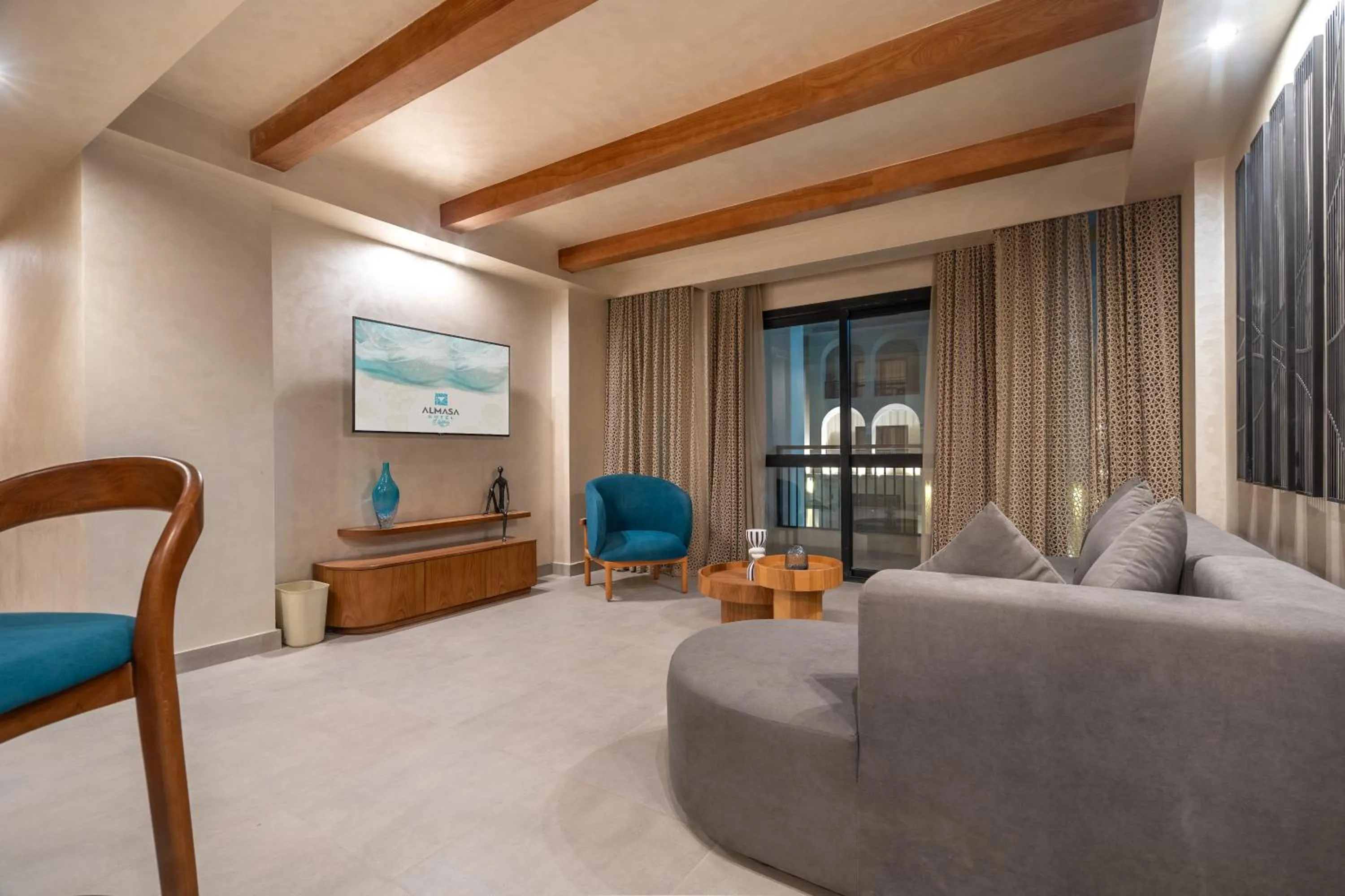 Living room in Al Masa Hotel El Sokhna