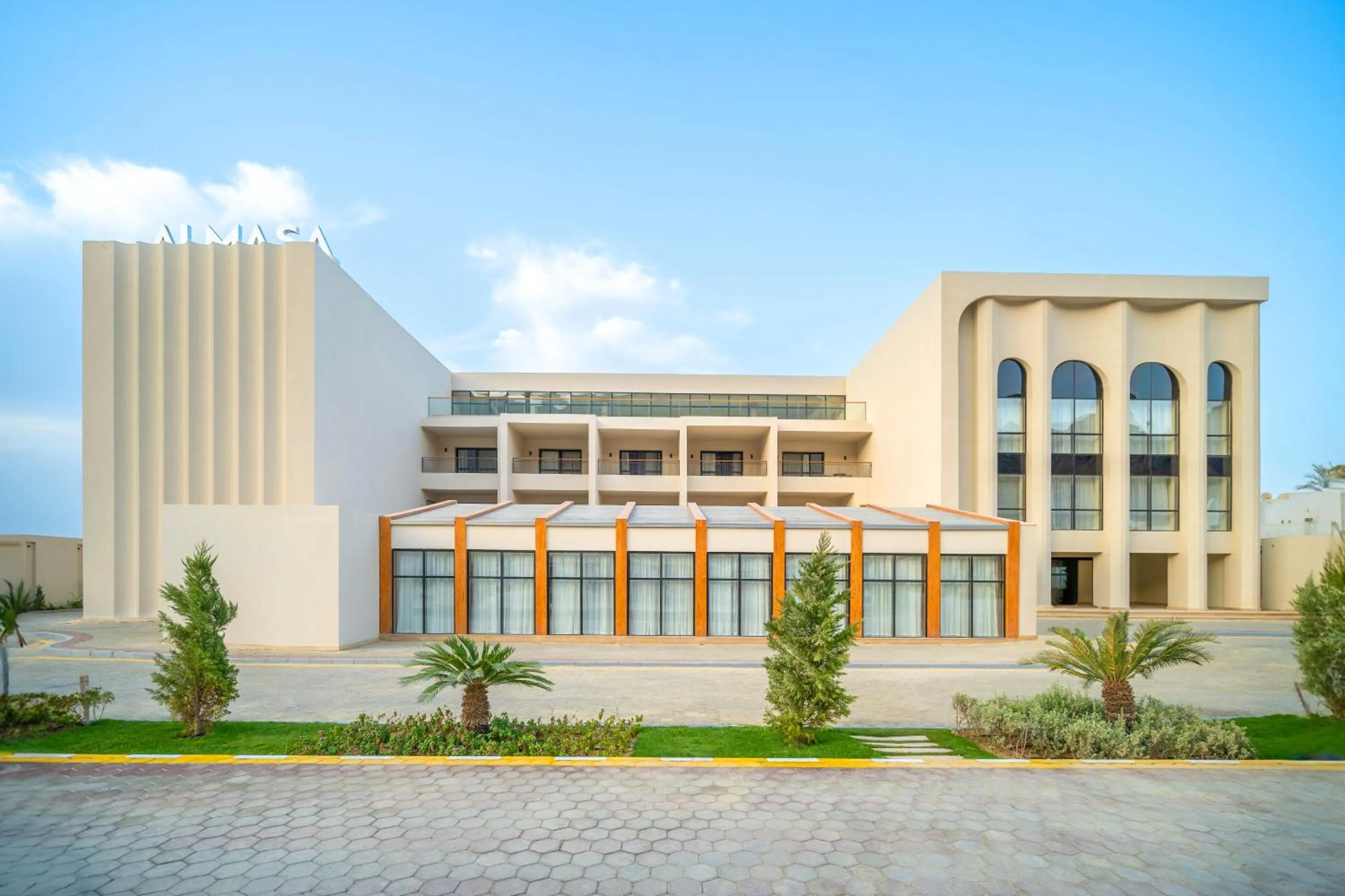 Property building in Al Masa Hotel El Sokhna